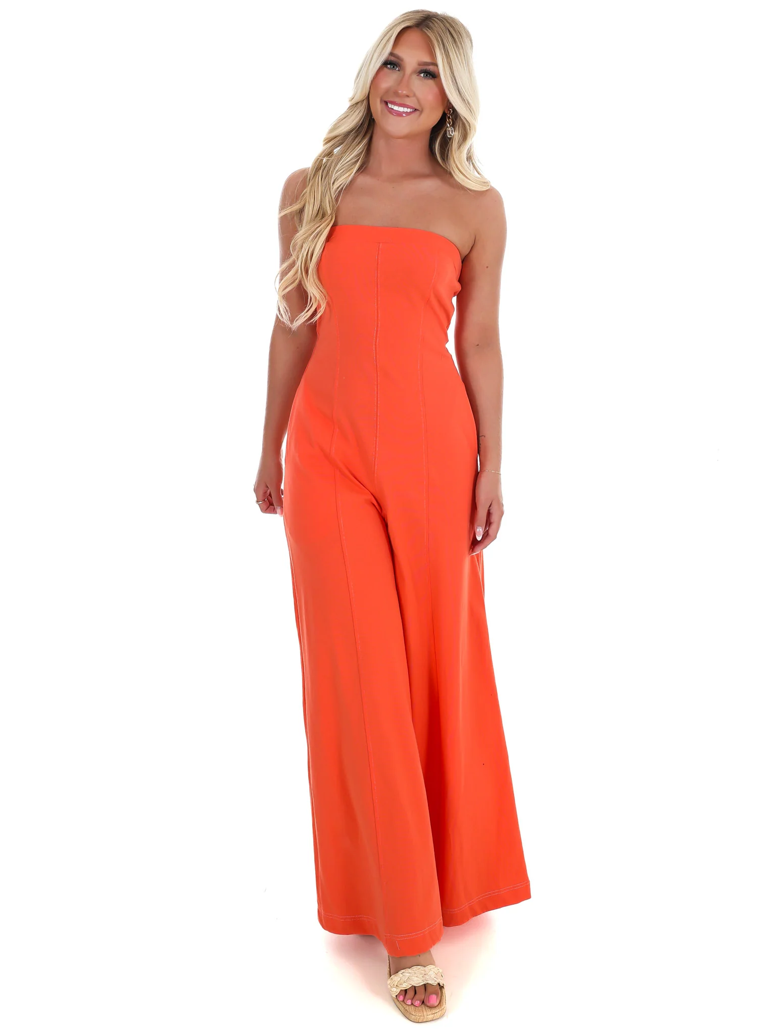 Little Bit of Sunshine Tube Jumpsuit - Image 12