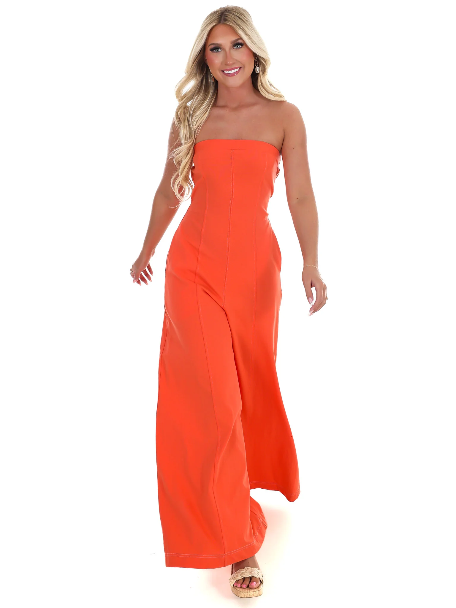 Little Bit of Sunshine Tube Jumpsuit - Image 9