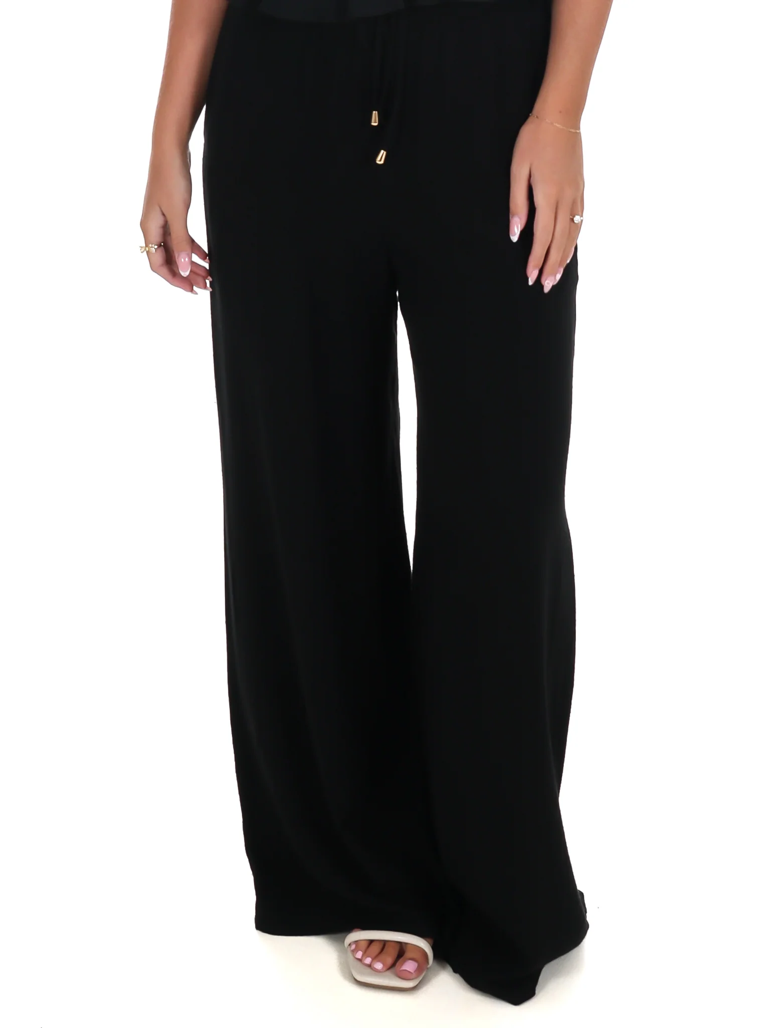 Little Luxuries Linen Wide Leg Pants - Image 4