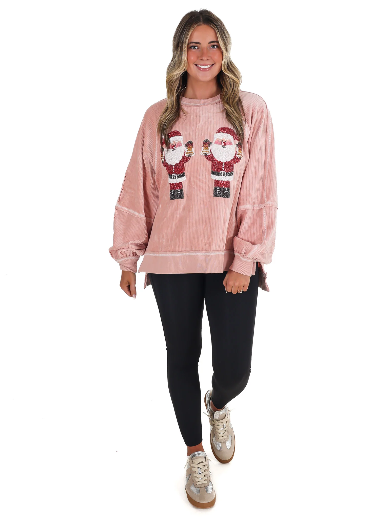 Little Saint Nick Corduroy Sweatshirt - Image 2