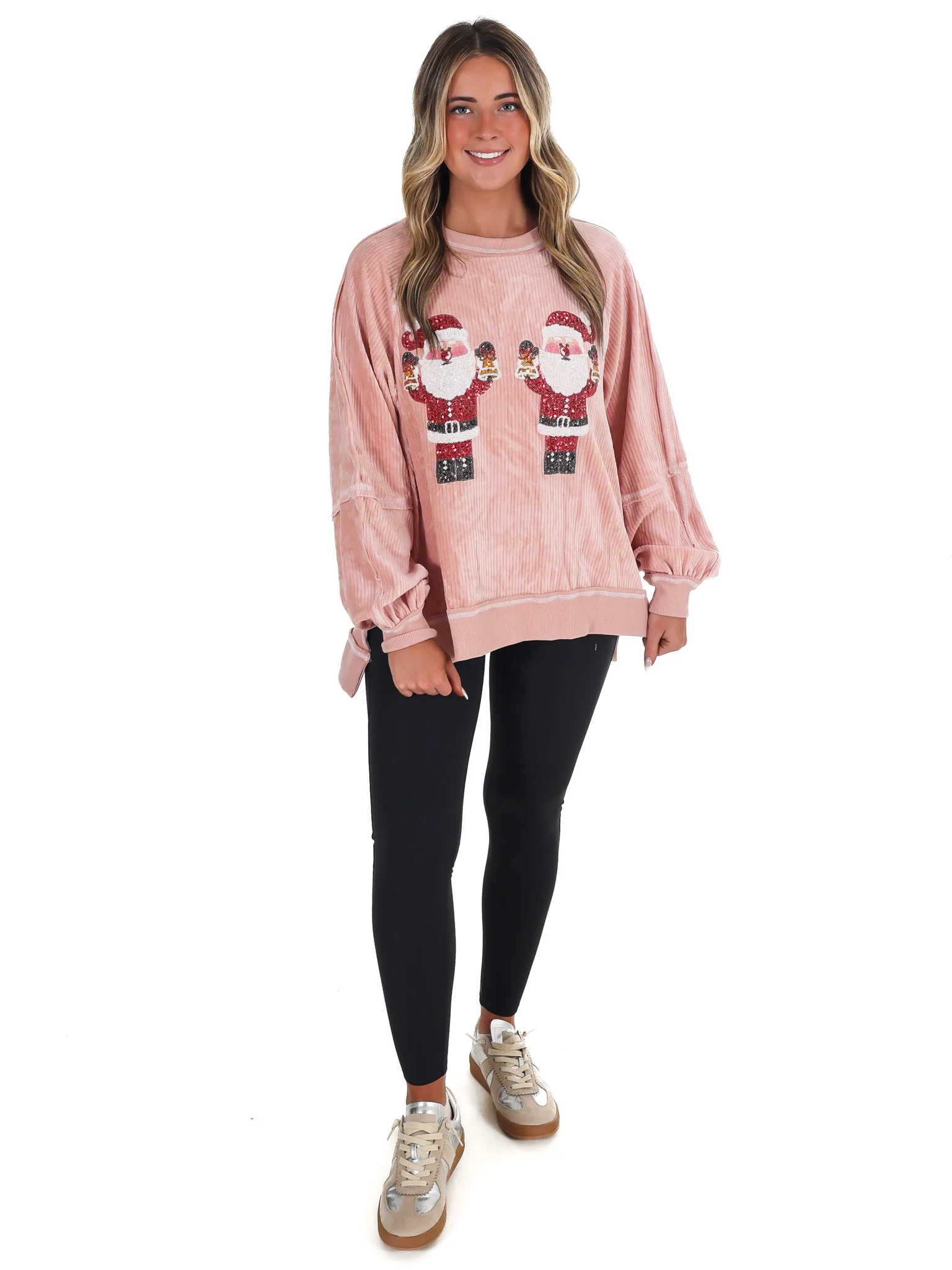 Little Saint Nick Corduroy Sweatshirt - Image 4