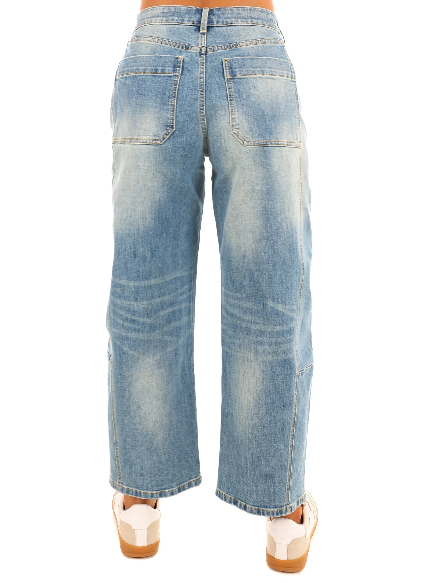 Loose Fit Barrel Jeans - Image 3