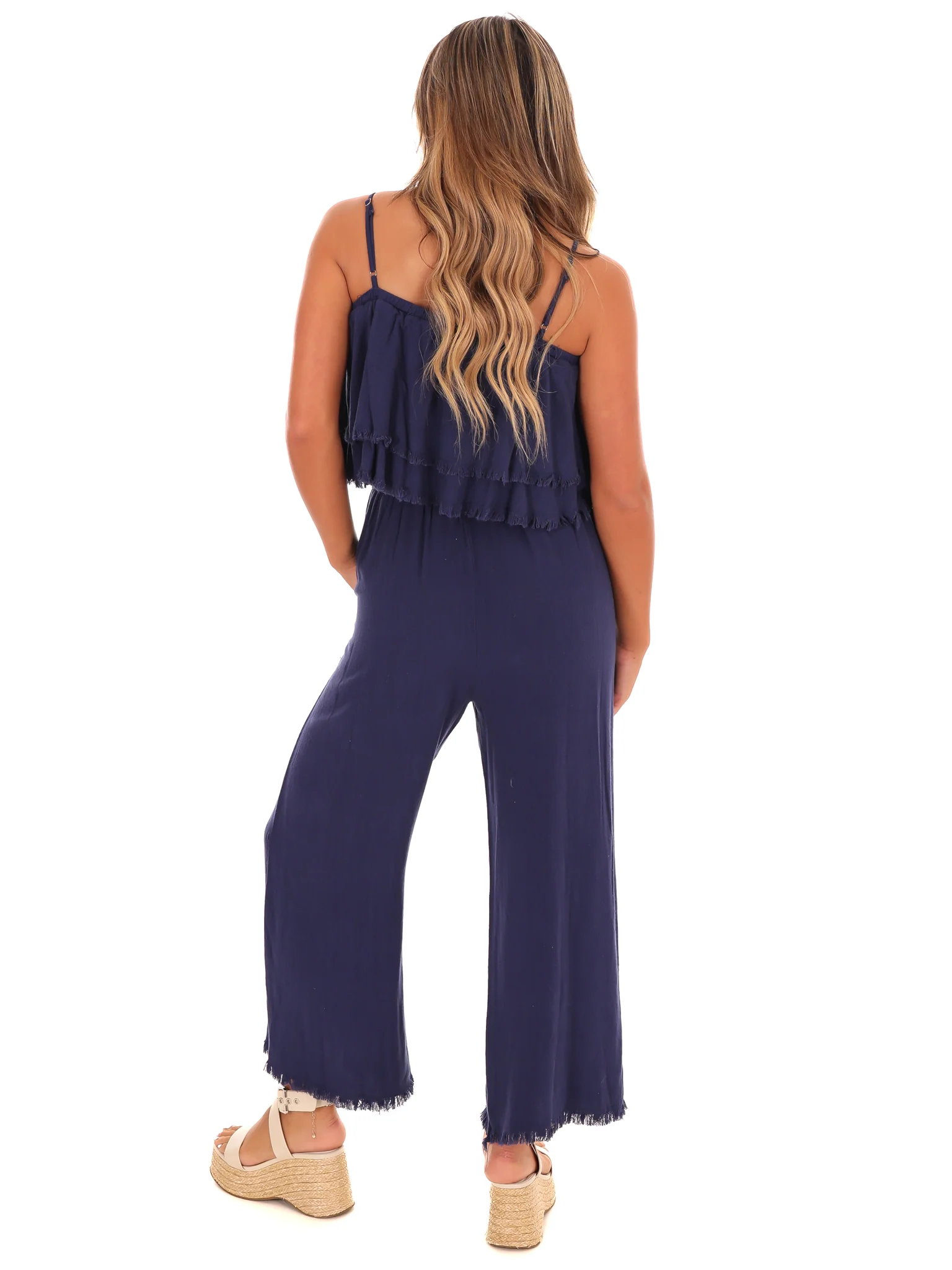 Losing My Mind Tiered Jumpsuit - Image 13