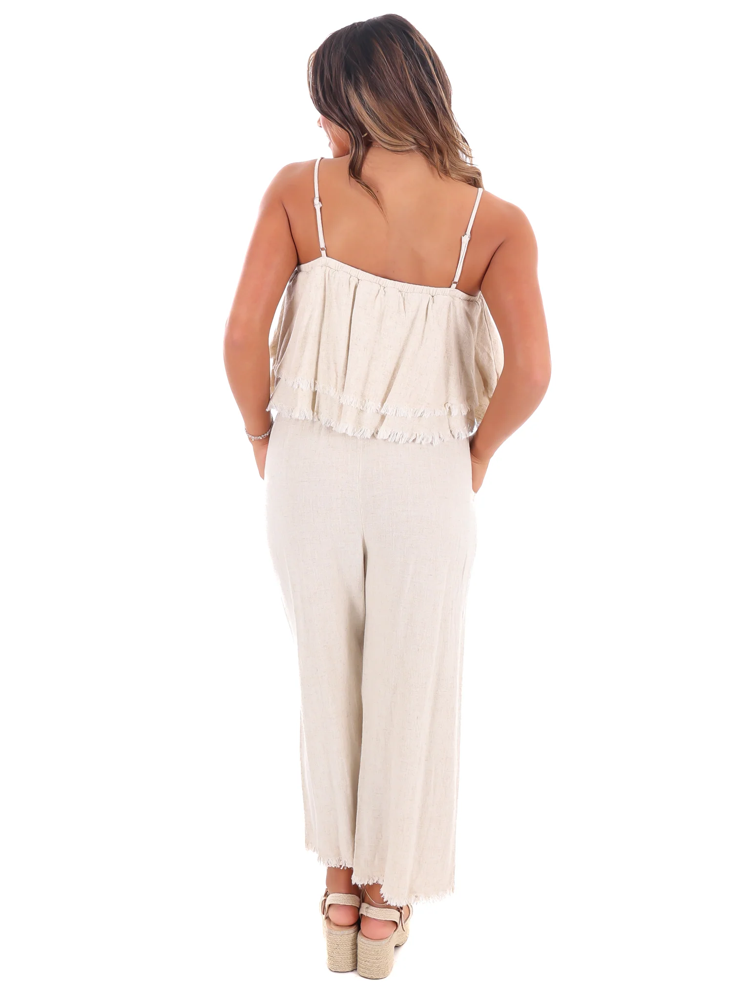 Losing My Mind Tiered Jumpsuit - Image 7