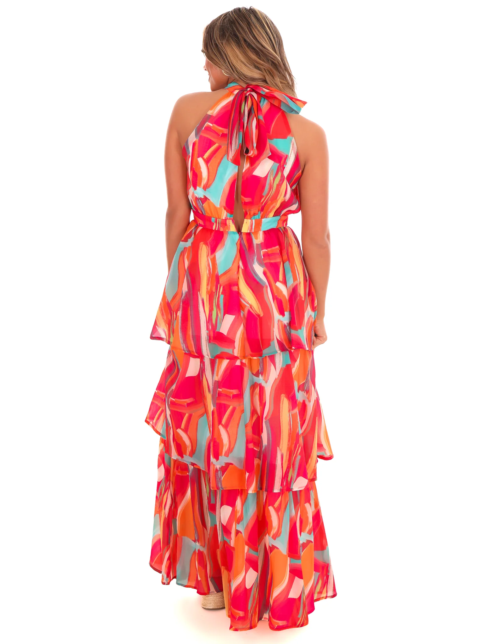 Love and Laughter Halter Maxi Dress - Image 6