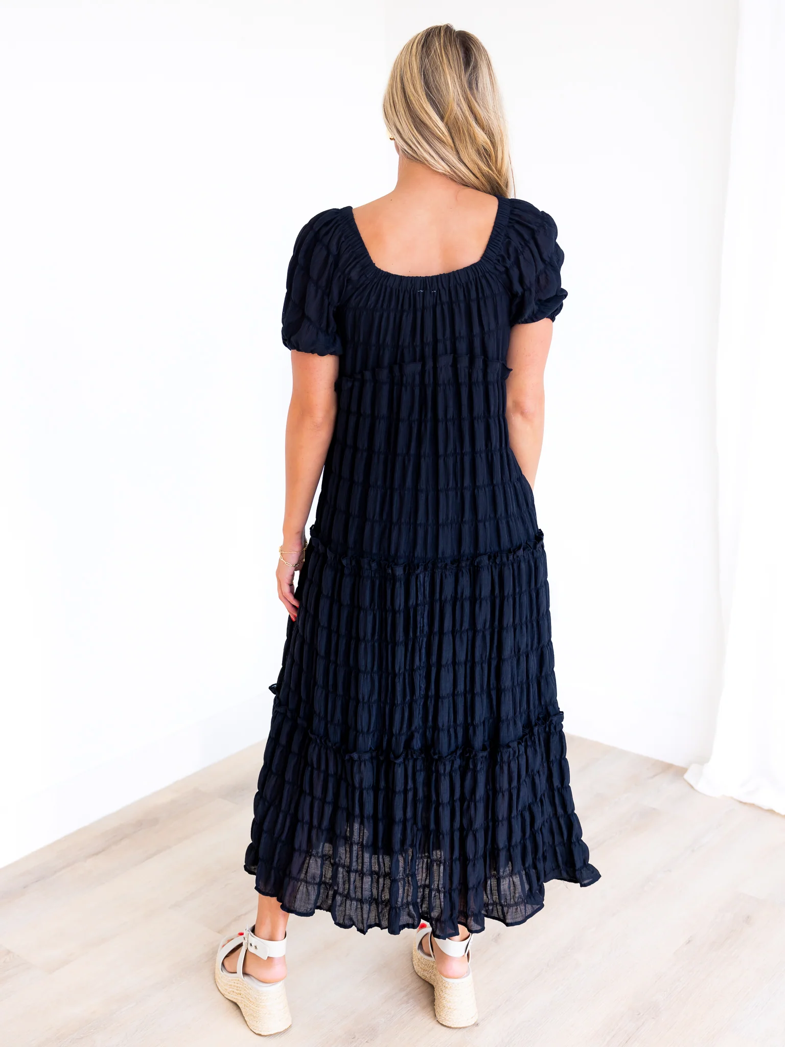 Love is A Game Texture Maxi Dress - Image 5