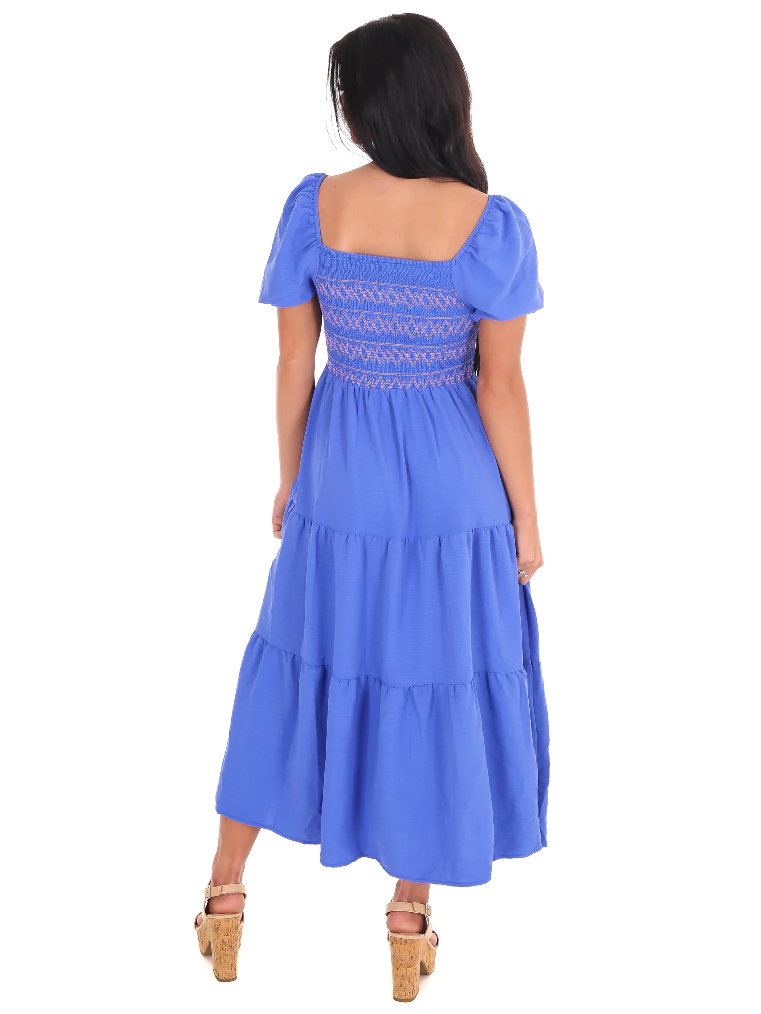 Love Song Embroidered Midi Dress - Image 12