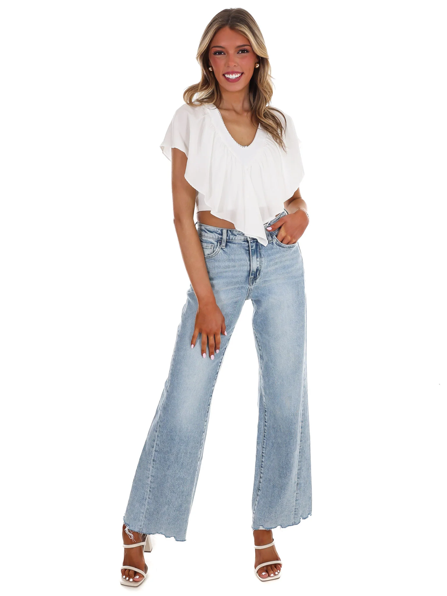 Love You Mean It V-Neck Top - Image 6