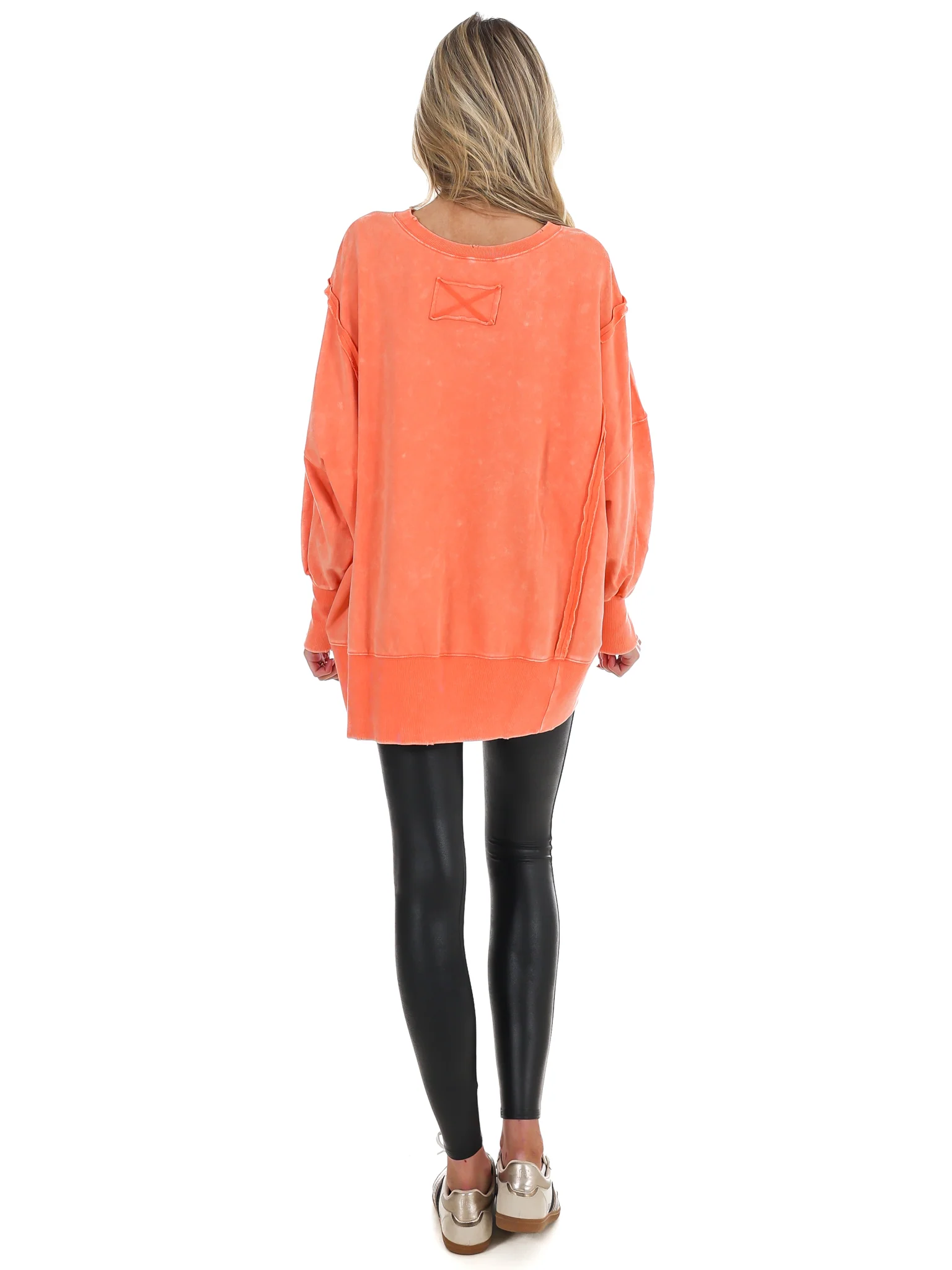 Lovely Life Acid Wash Sweatshirt - Image 45