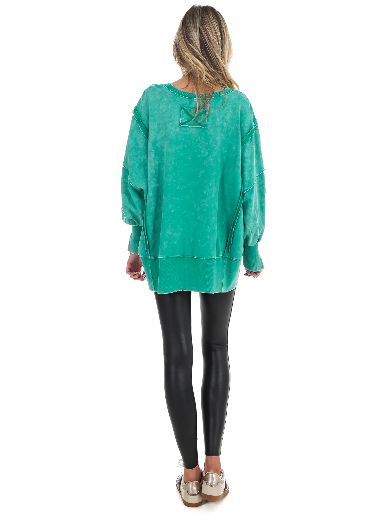 Lovely Life Acid Wash Sweatshirt - Image 53