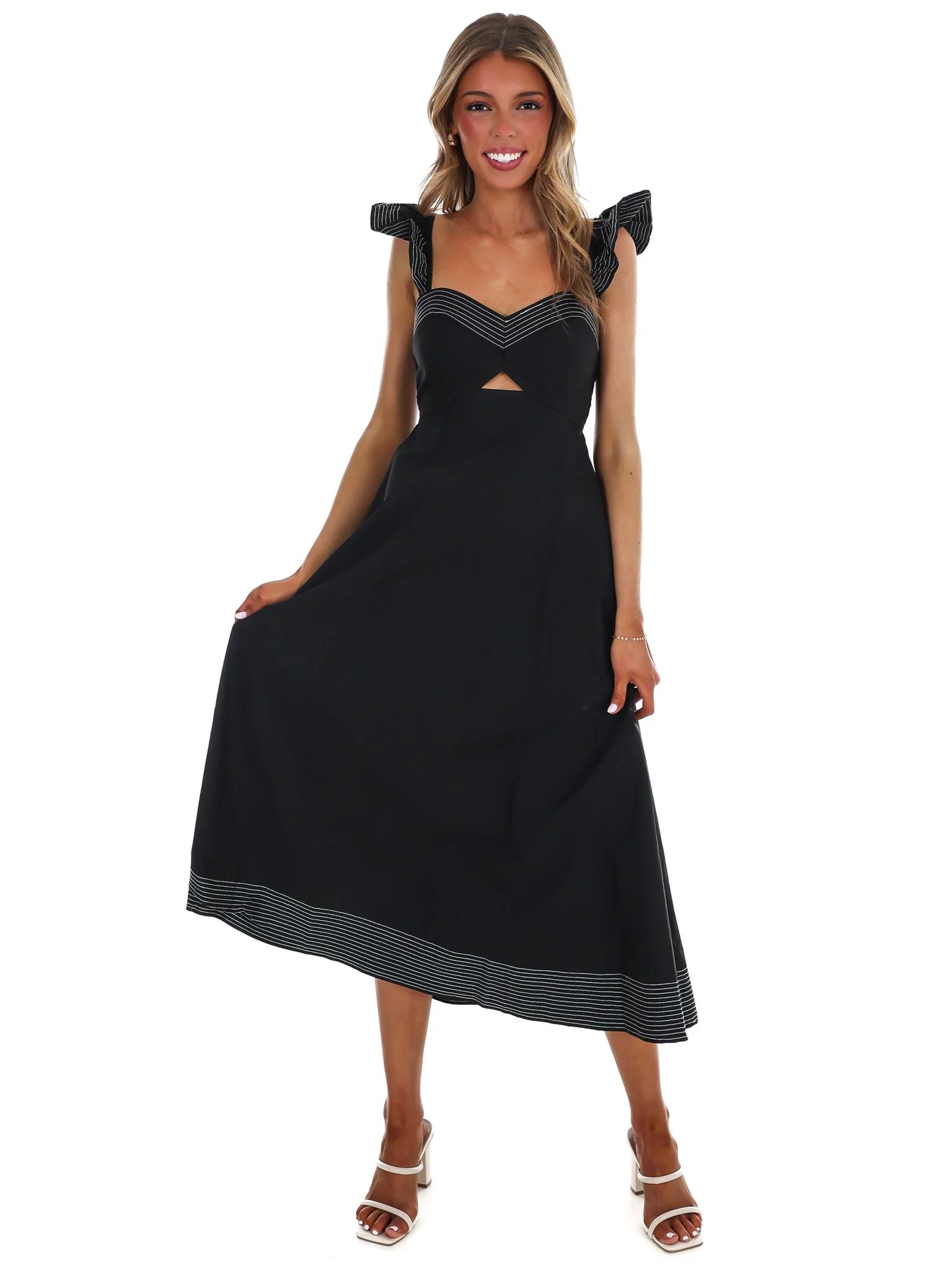 Lovely Place to Be Midi Dress - Image 2
