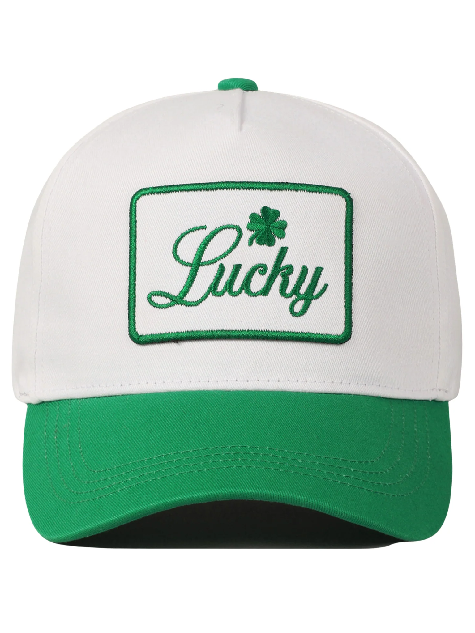 Lucky Four Leaf Clover Trucker Hat