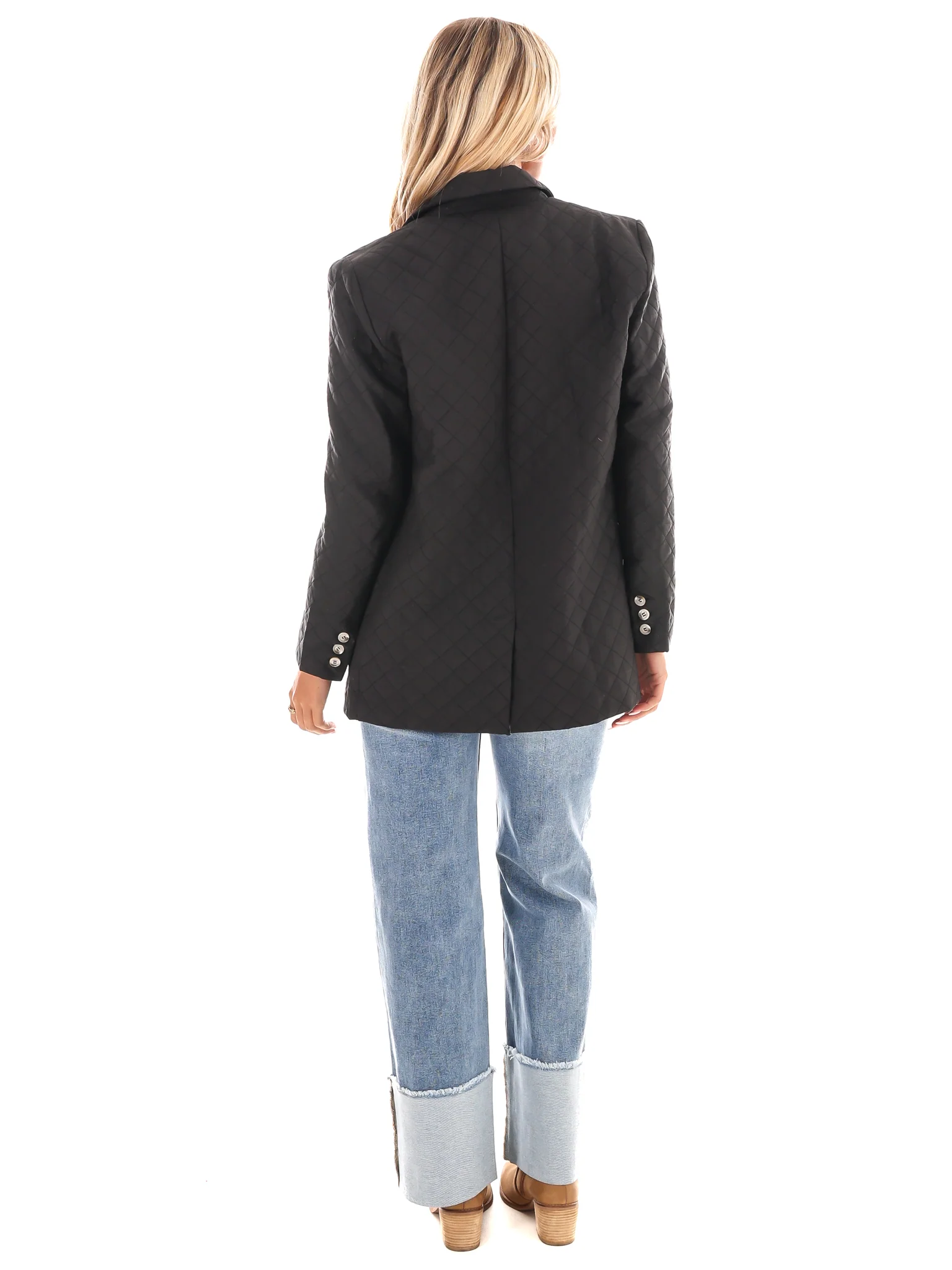 Lucky Me Quilted Blazer - Image 7