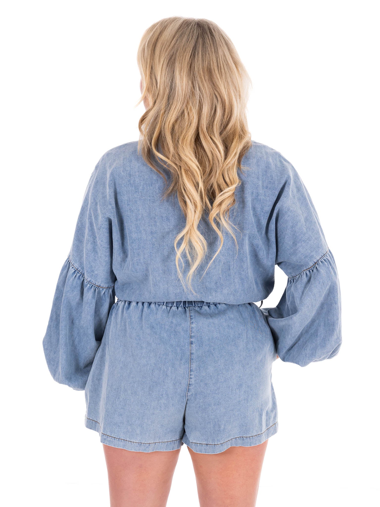 Mad About You Denim Romper - Image 14