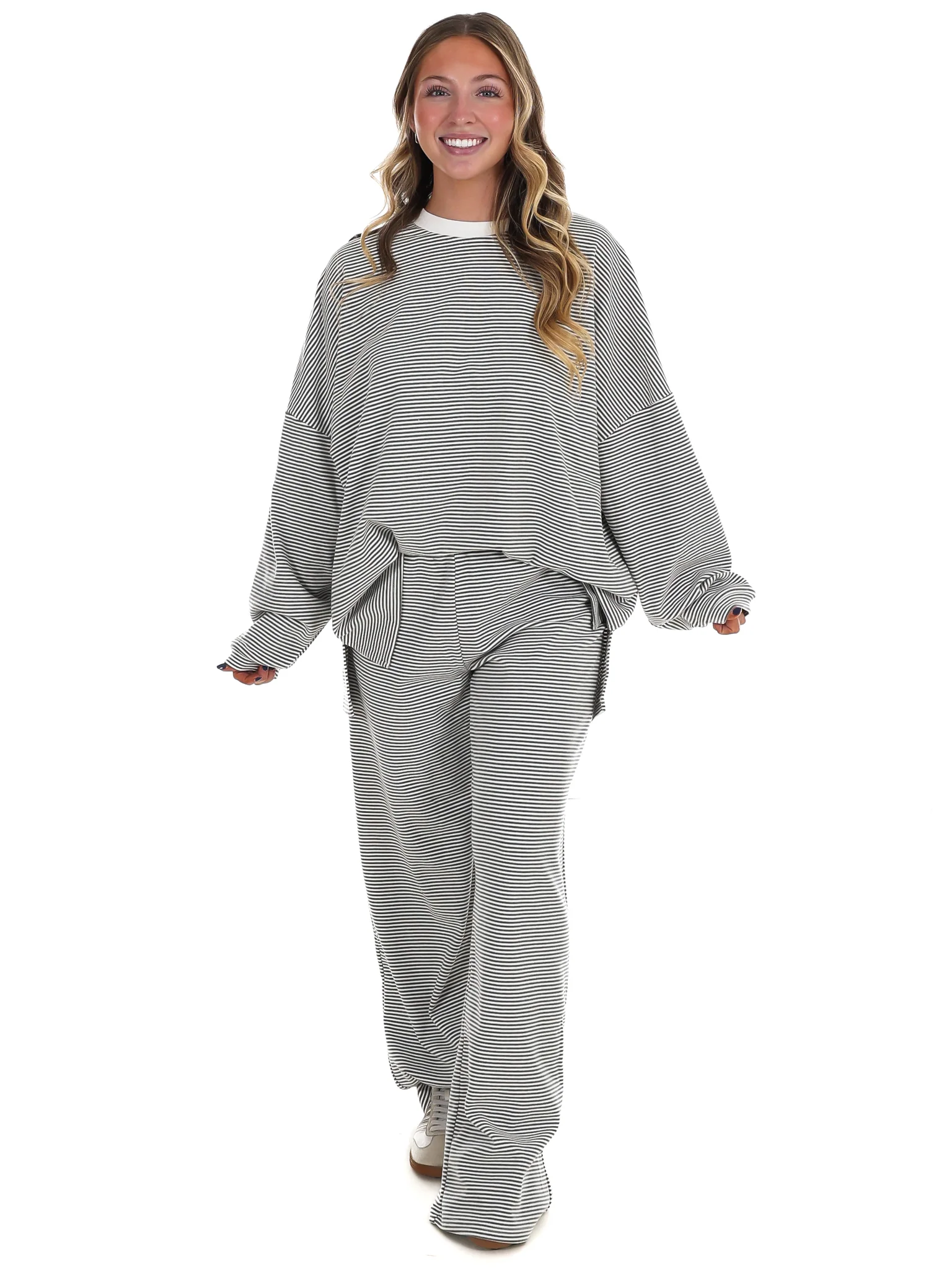 Made for More Striped Oversized Top - Image 7