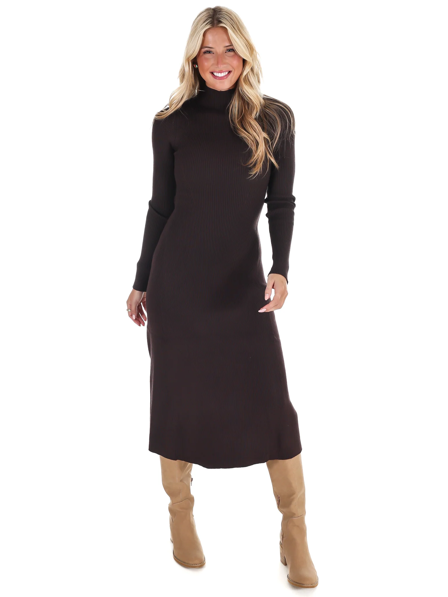 Made for this Moment Sweater Midi Dress - Image 5