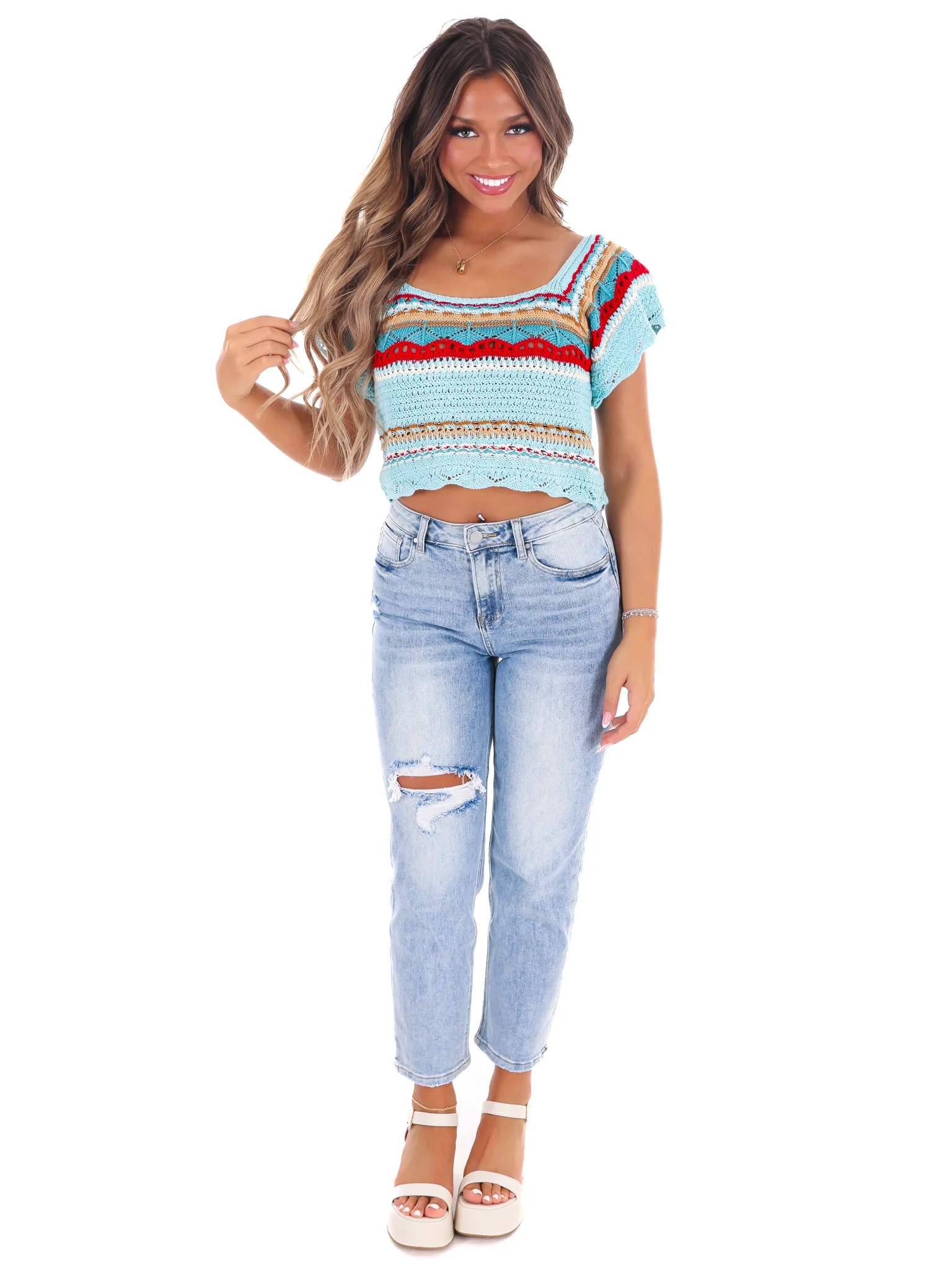 Made You Look Crop Top - Image 10