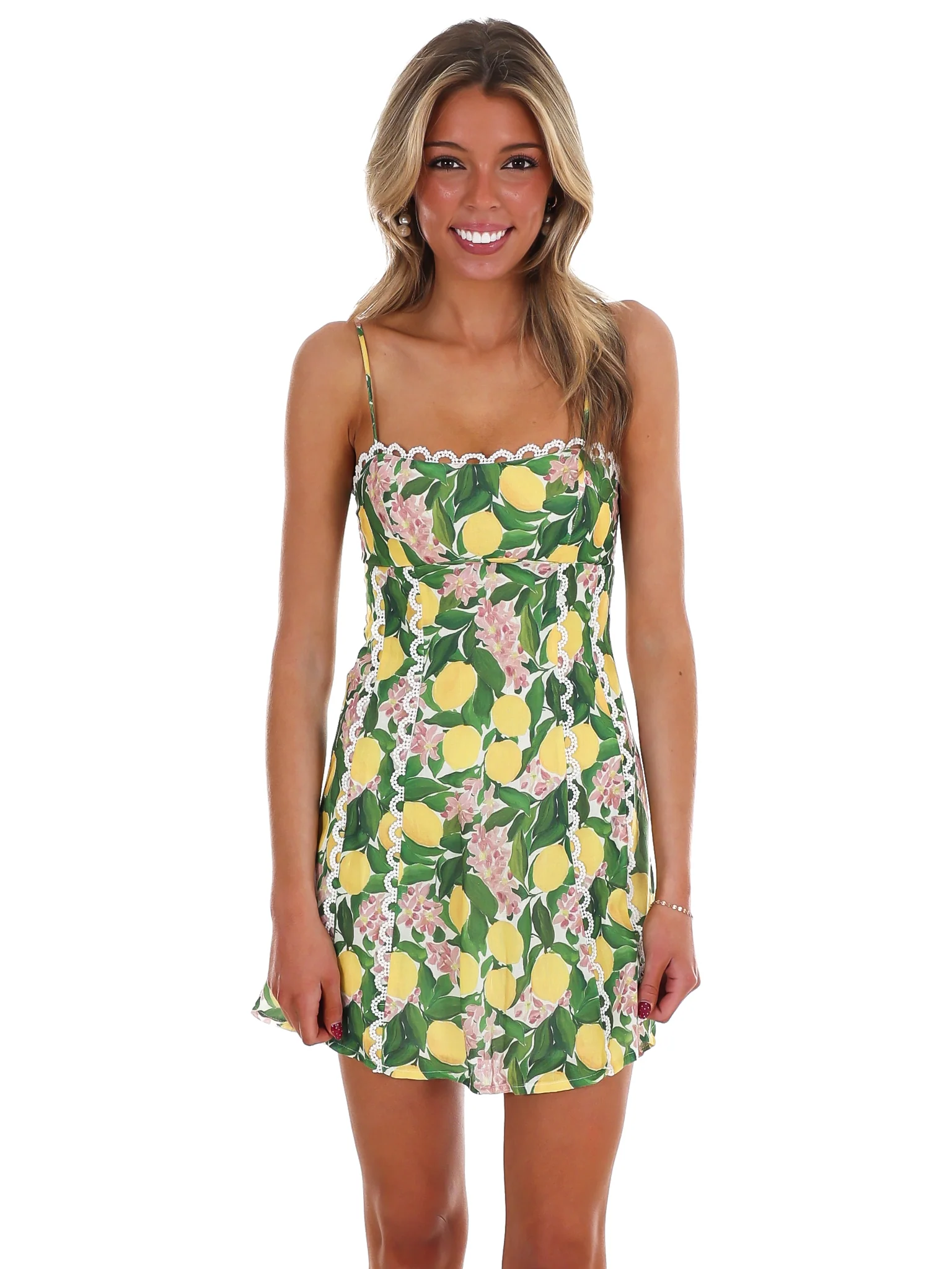 Making Lemonade Mini Dress - Image 3