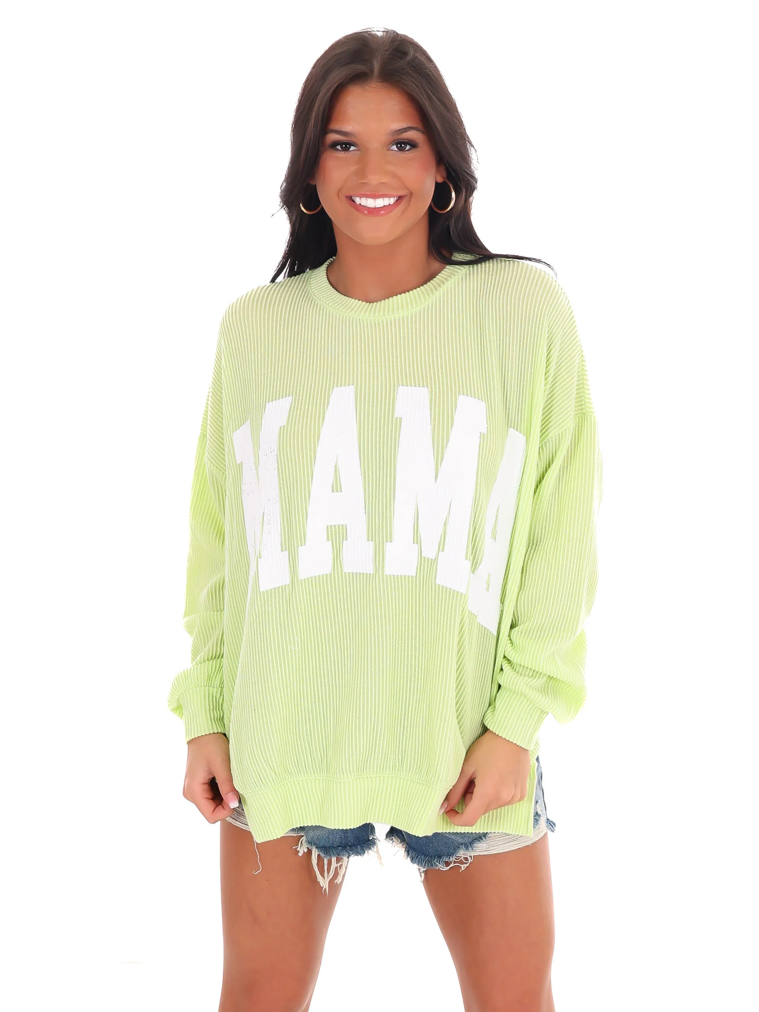Mama Ribbed Pullover - Image 15