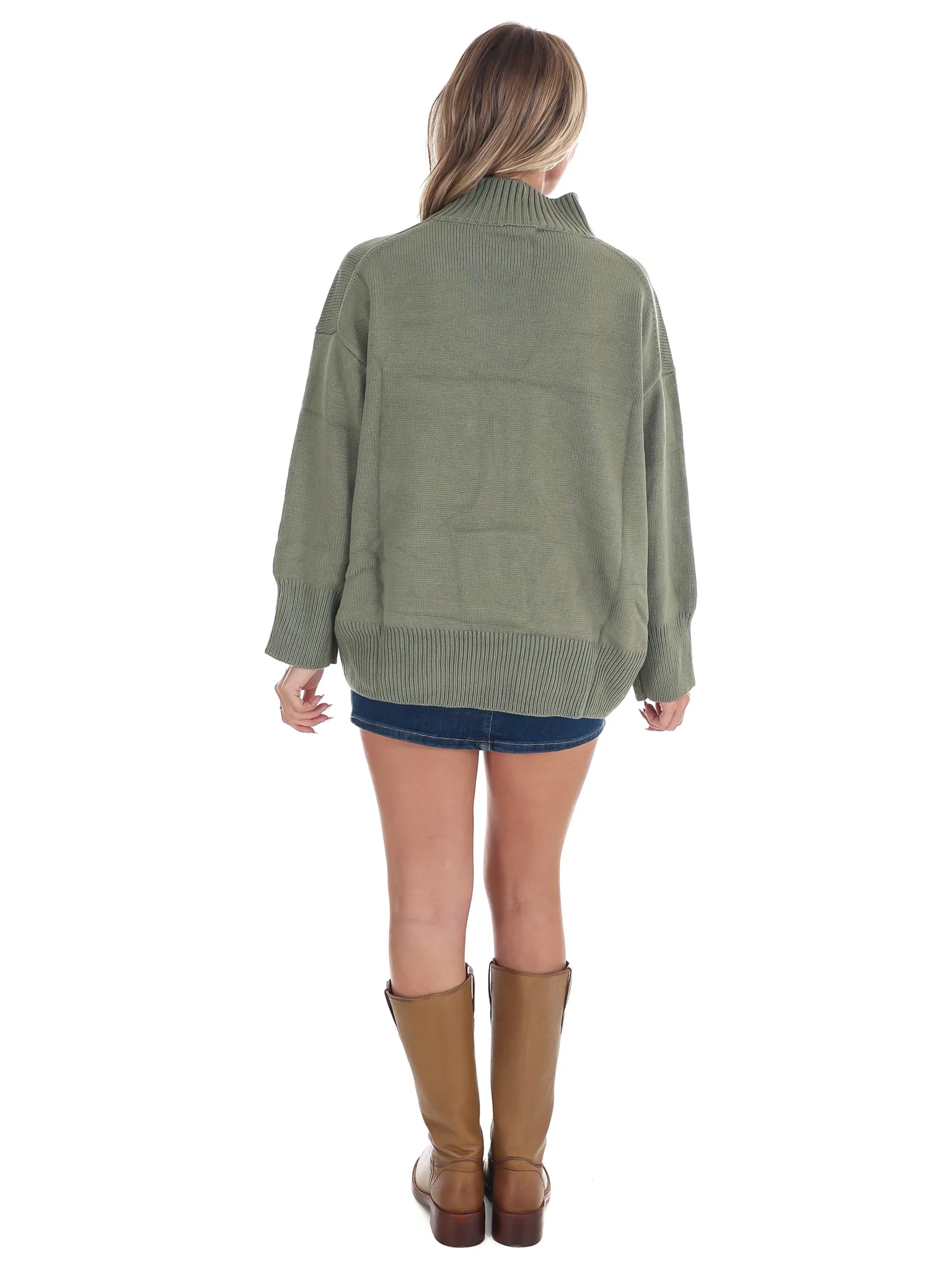 Maple Lane Mock Neck Sweater - Image 15
