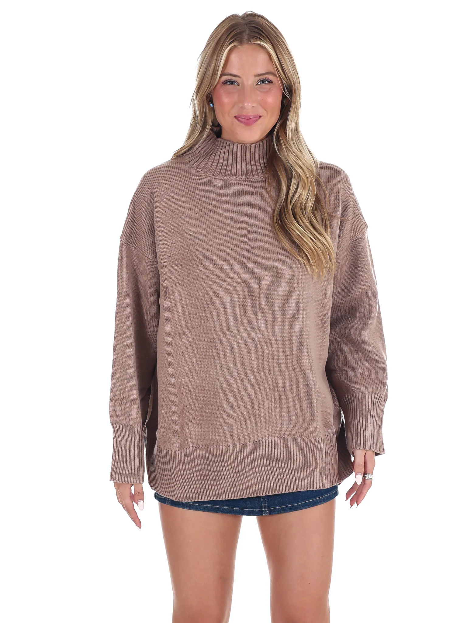 Maple Lane Mock Neck Sweater - Image 5