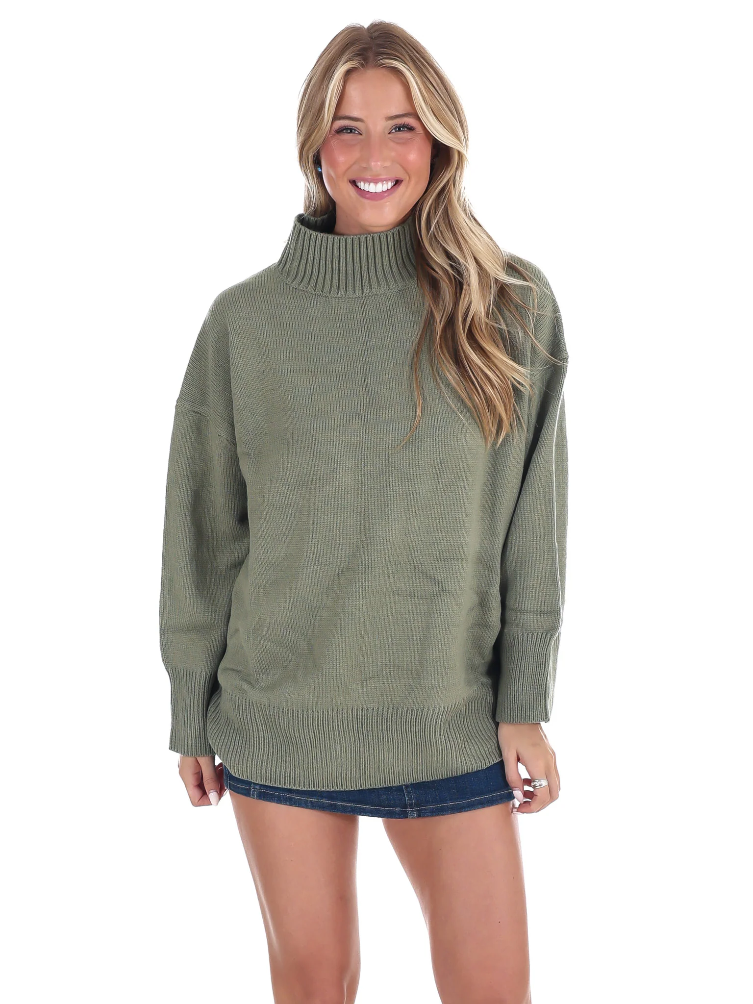 Maple Lane Mock Neck Sweater - Image 8