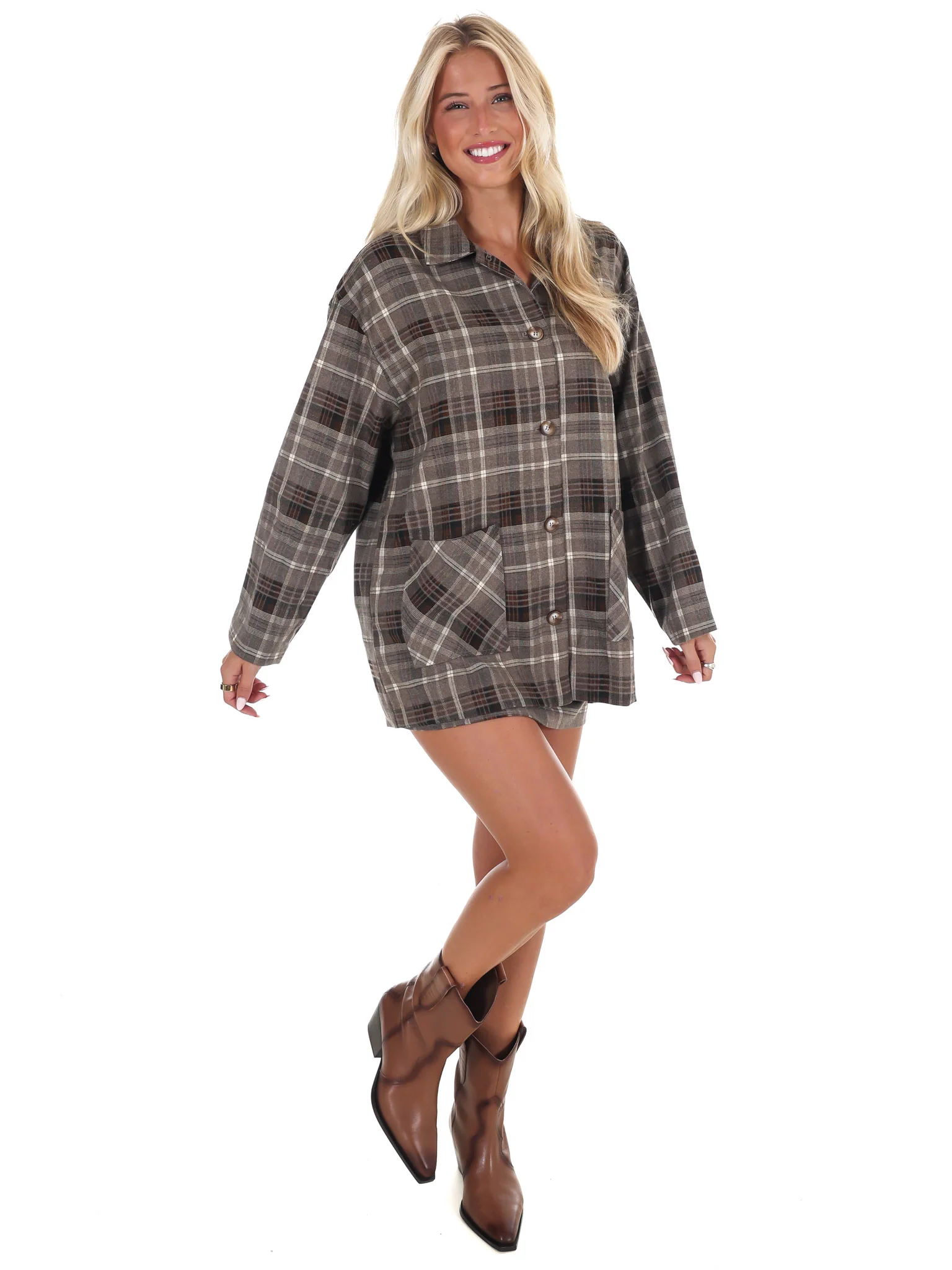 Maplewood Plaid Two Piece Set - Image 2