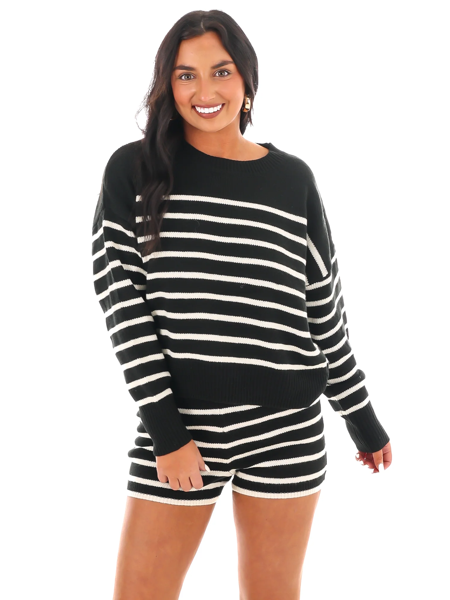Matching Stripe Two Piece Set - Image 3