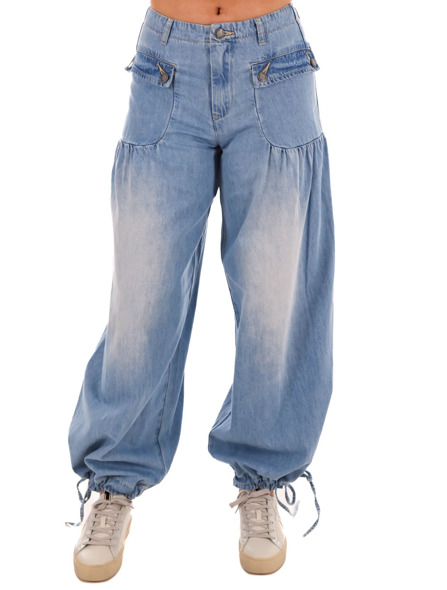 Me Before You Denim Wide Leg Pants - Image 2