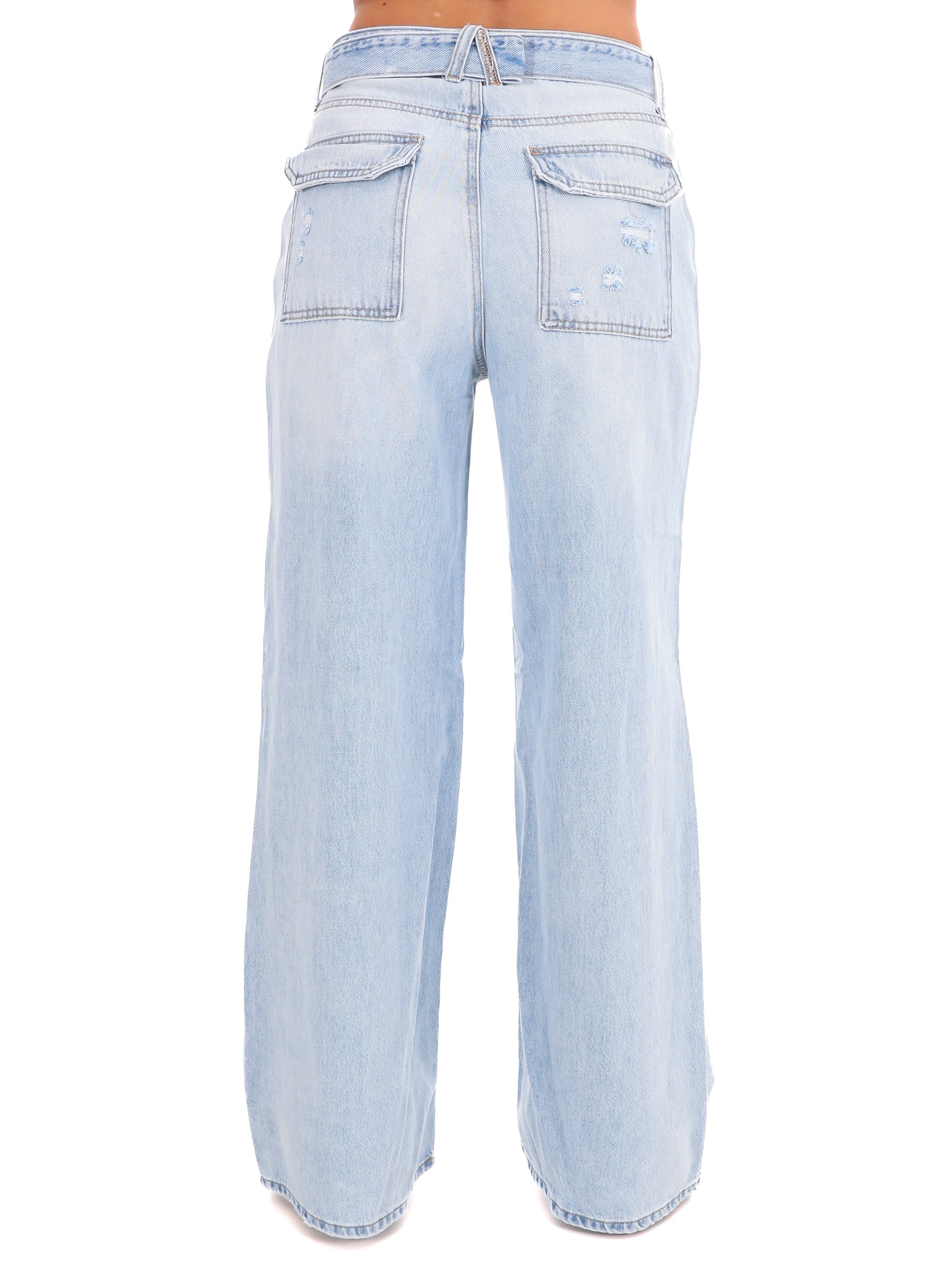 Means A Lot High Rise Wide Leg Jeans - Image 5