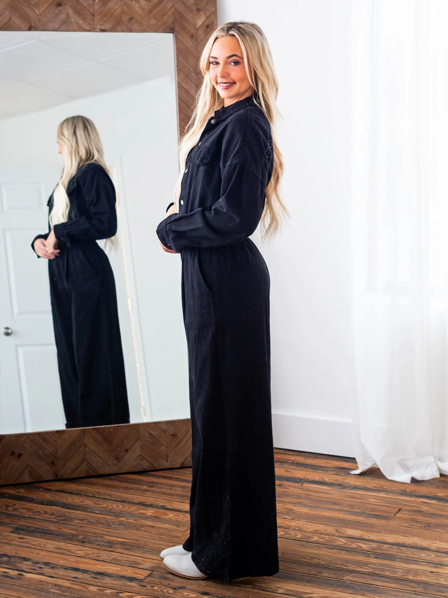 Mine All Mine Denim Twill Jumpsuit - Image 4