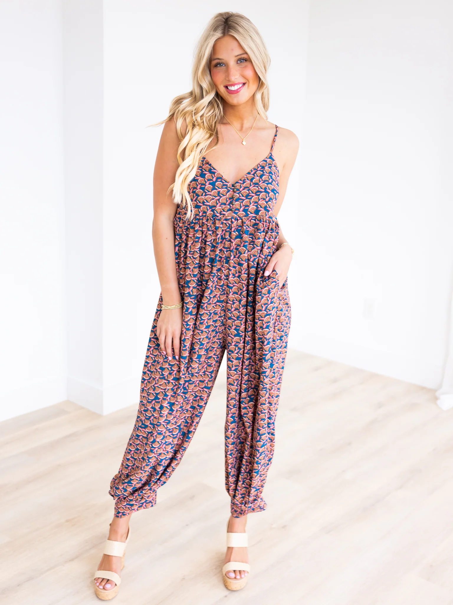 Mine All Mine Print Jumpsuit - Image 3