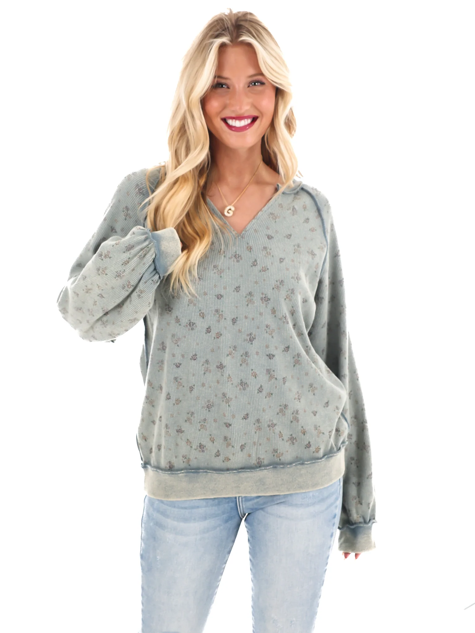 Mineral Muse Print Thermal Top - Image 10