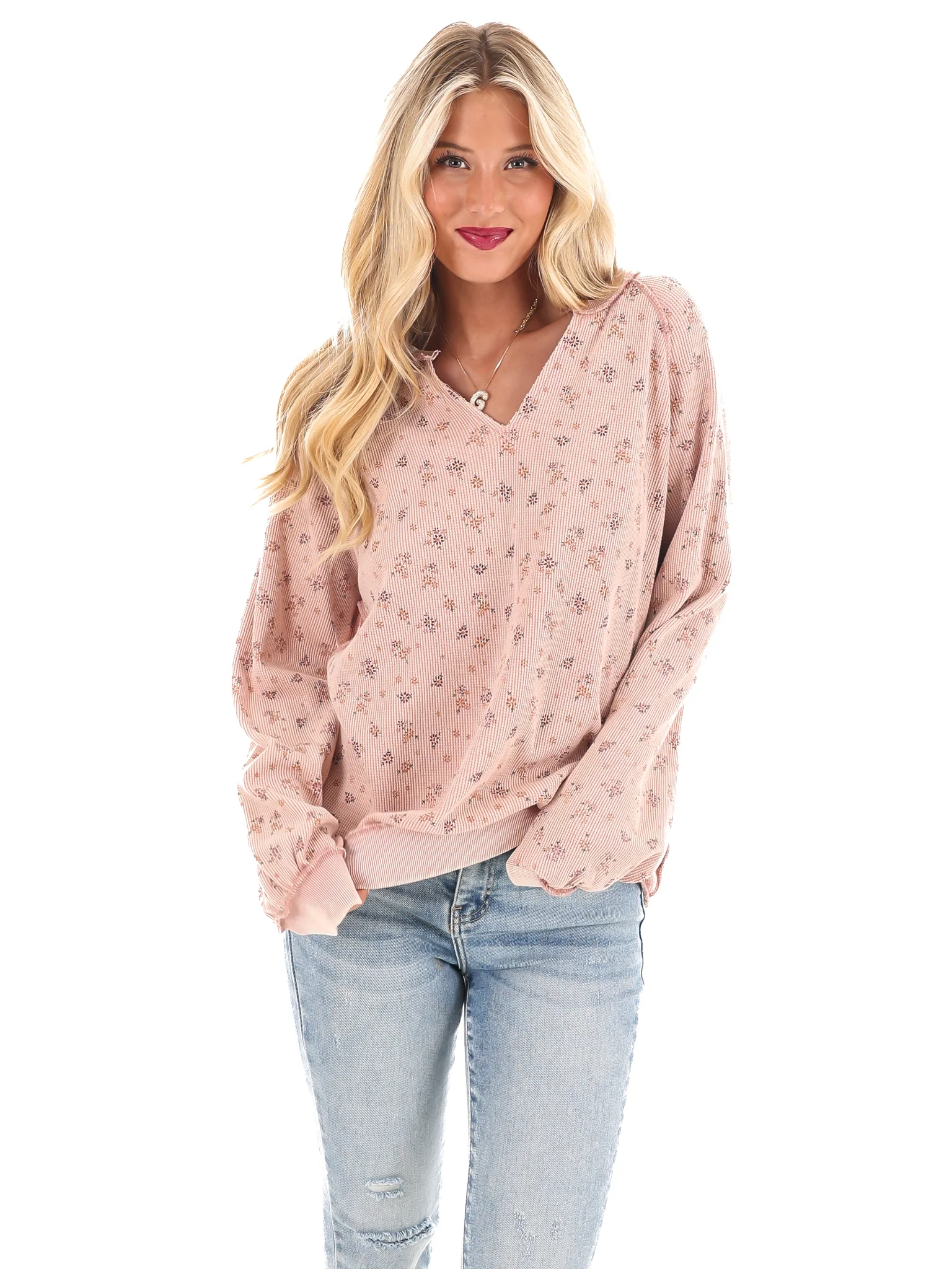 Mineral Muse Print Thermal Top - Image 3