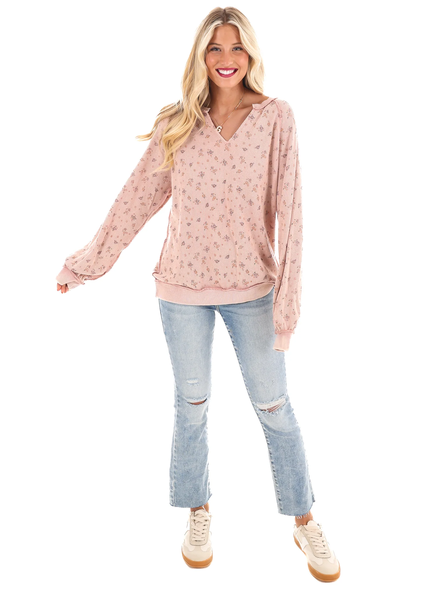 Mineral Muse Print Thermal Top - Image 4