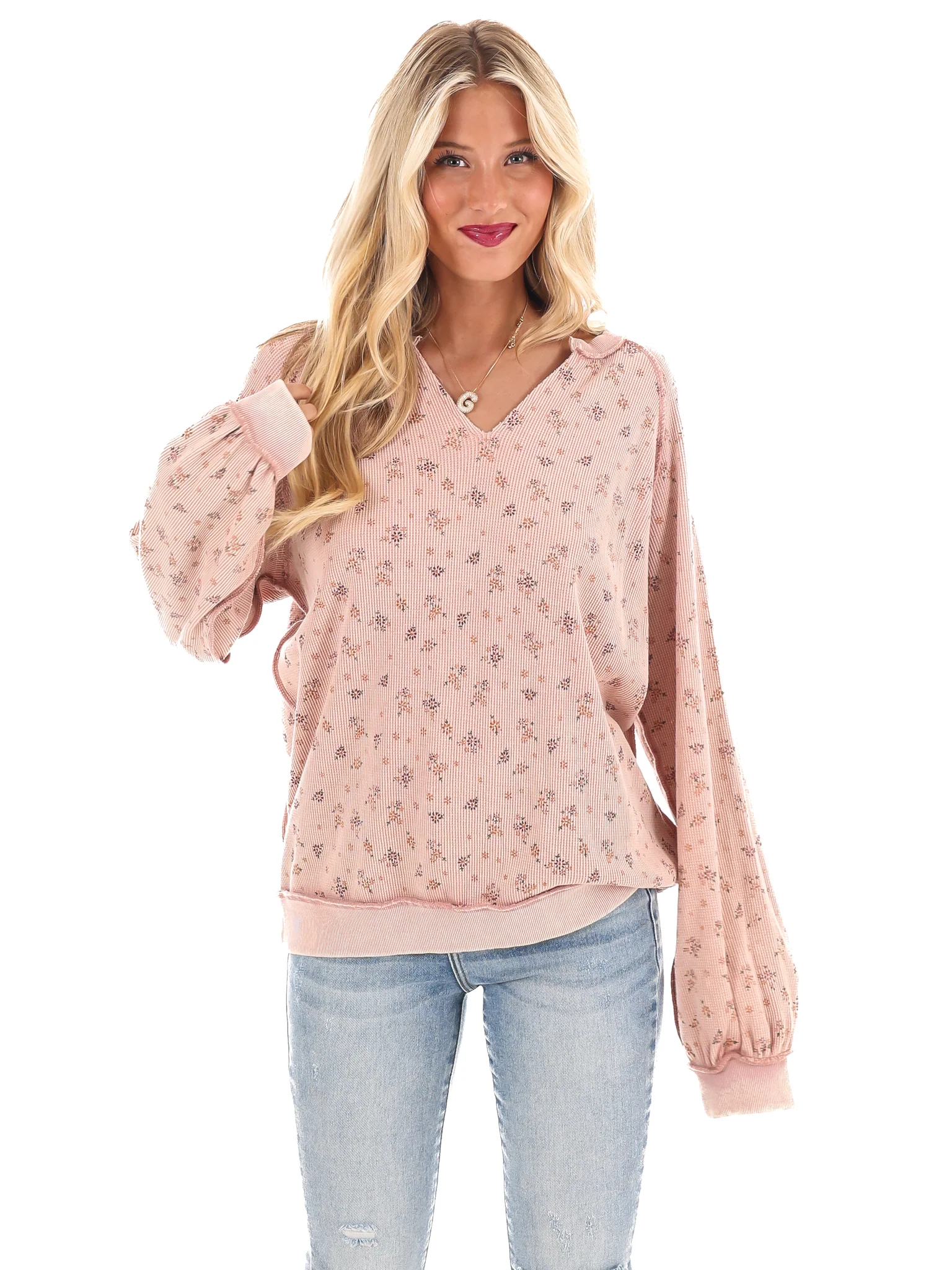 Mineral Muse Print Thermal Top - Image 5