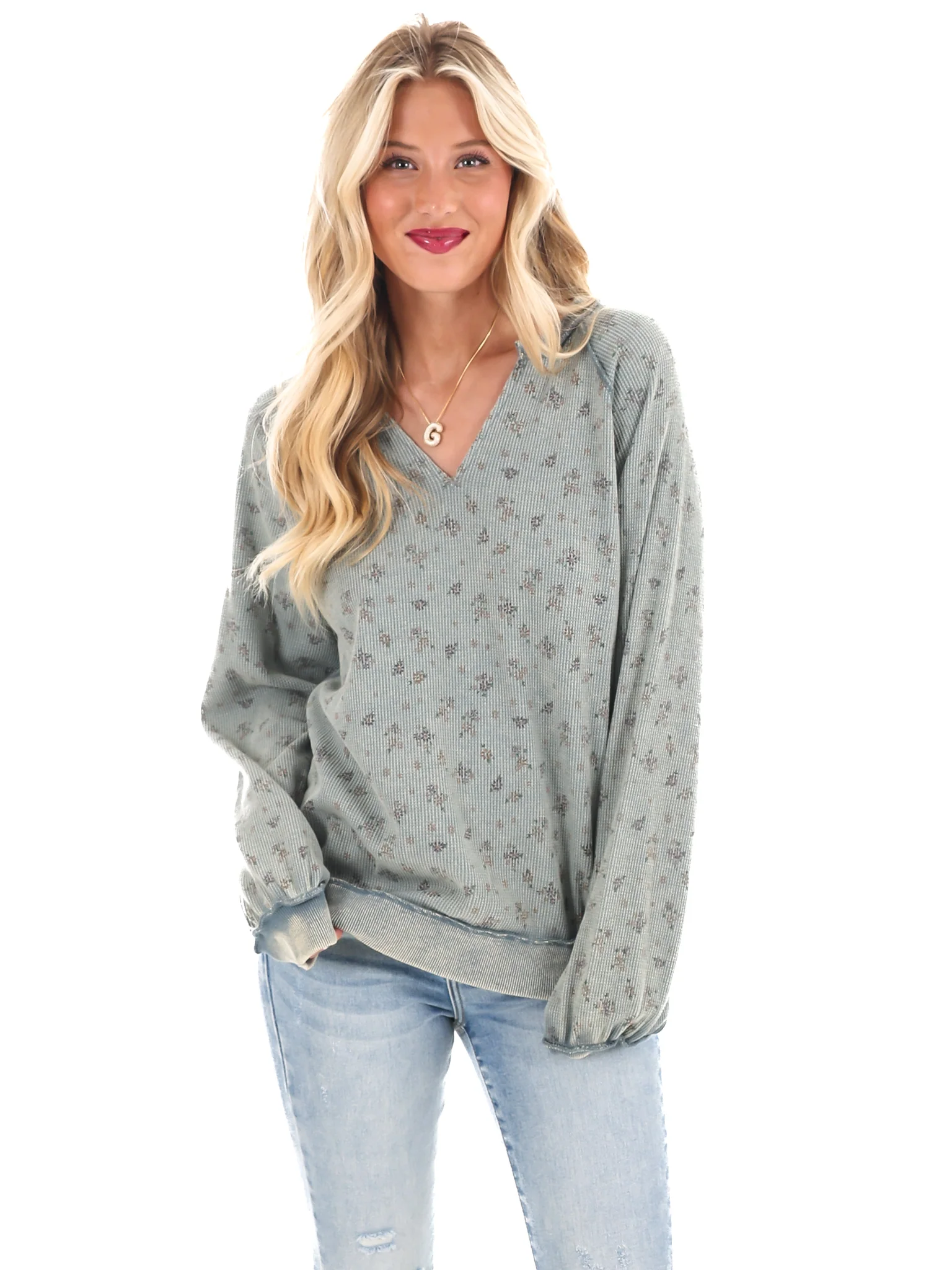 Mineral Muse Print Thermal Top - Image 8