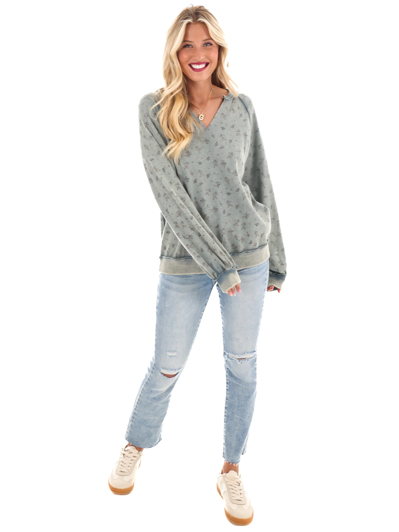 Mineral Muse Print Thermal Top - Image 9