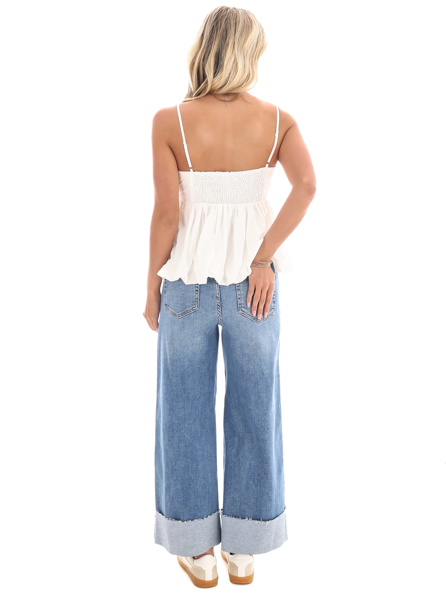 Missing Me Bubble Hem Cami Top - Image 7