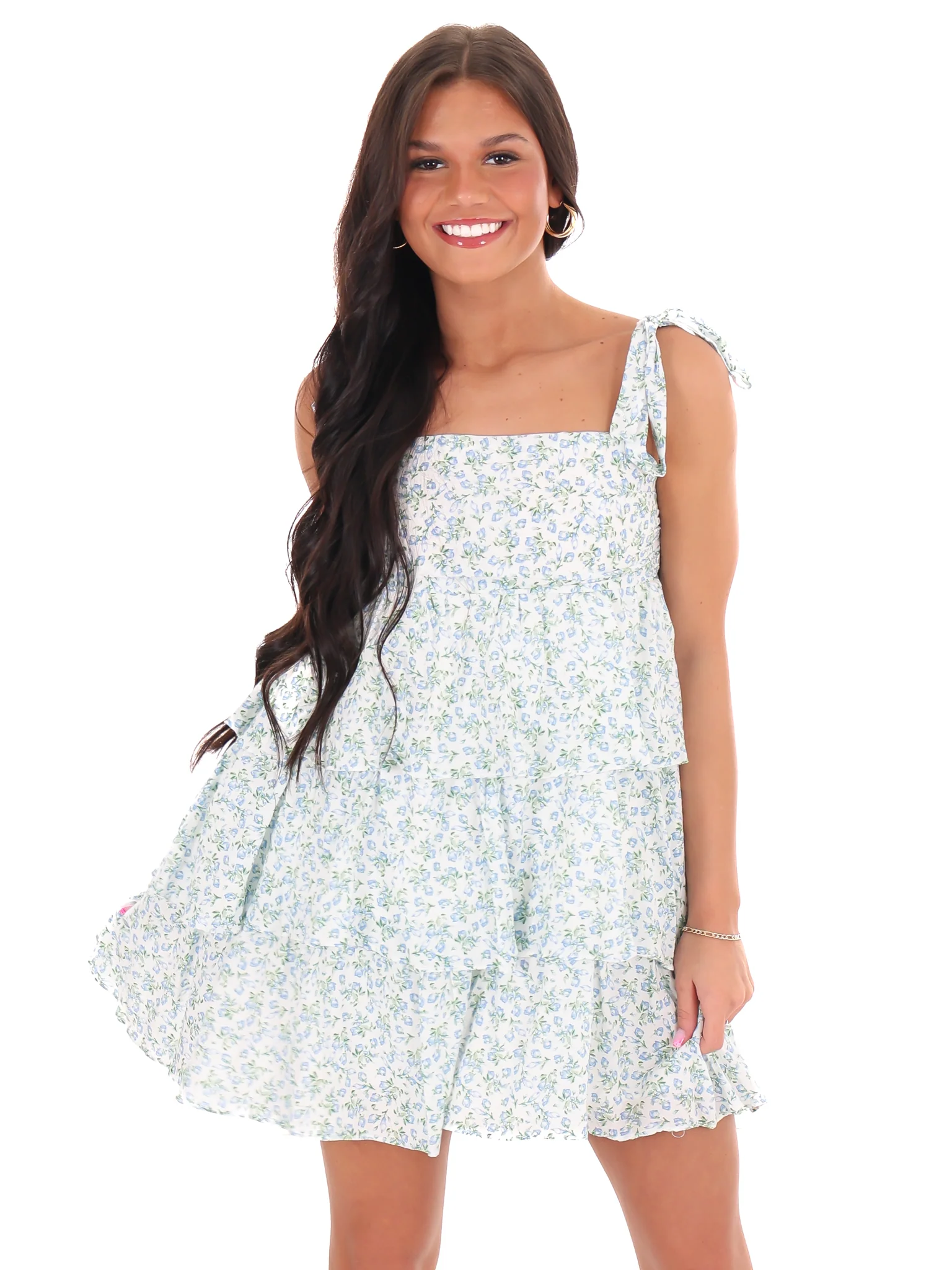 Moments of Me Floral Mini Dress - Image 3