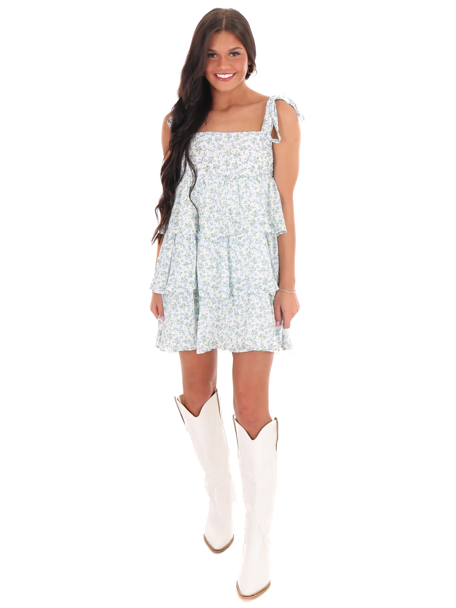 Moments of Me Floral Mini Dress - Image 6