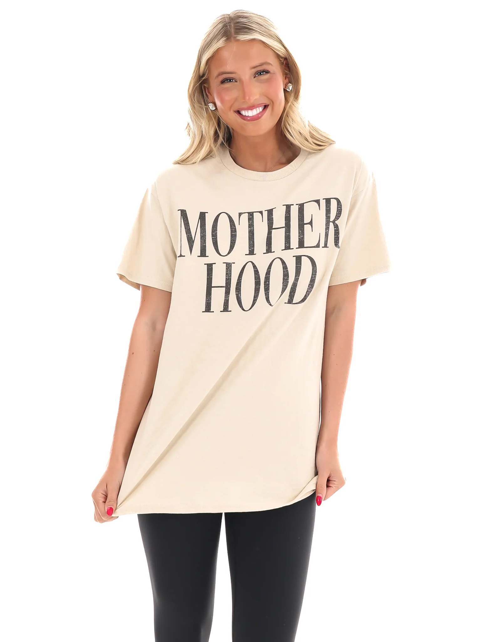 Mother Hood Oversized Graphic Tee - Image 8