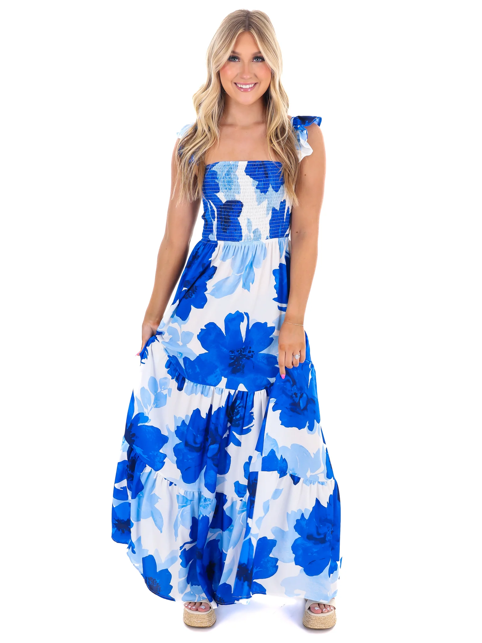Move Forward Floral Maxi Dress - Image 3