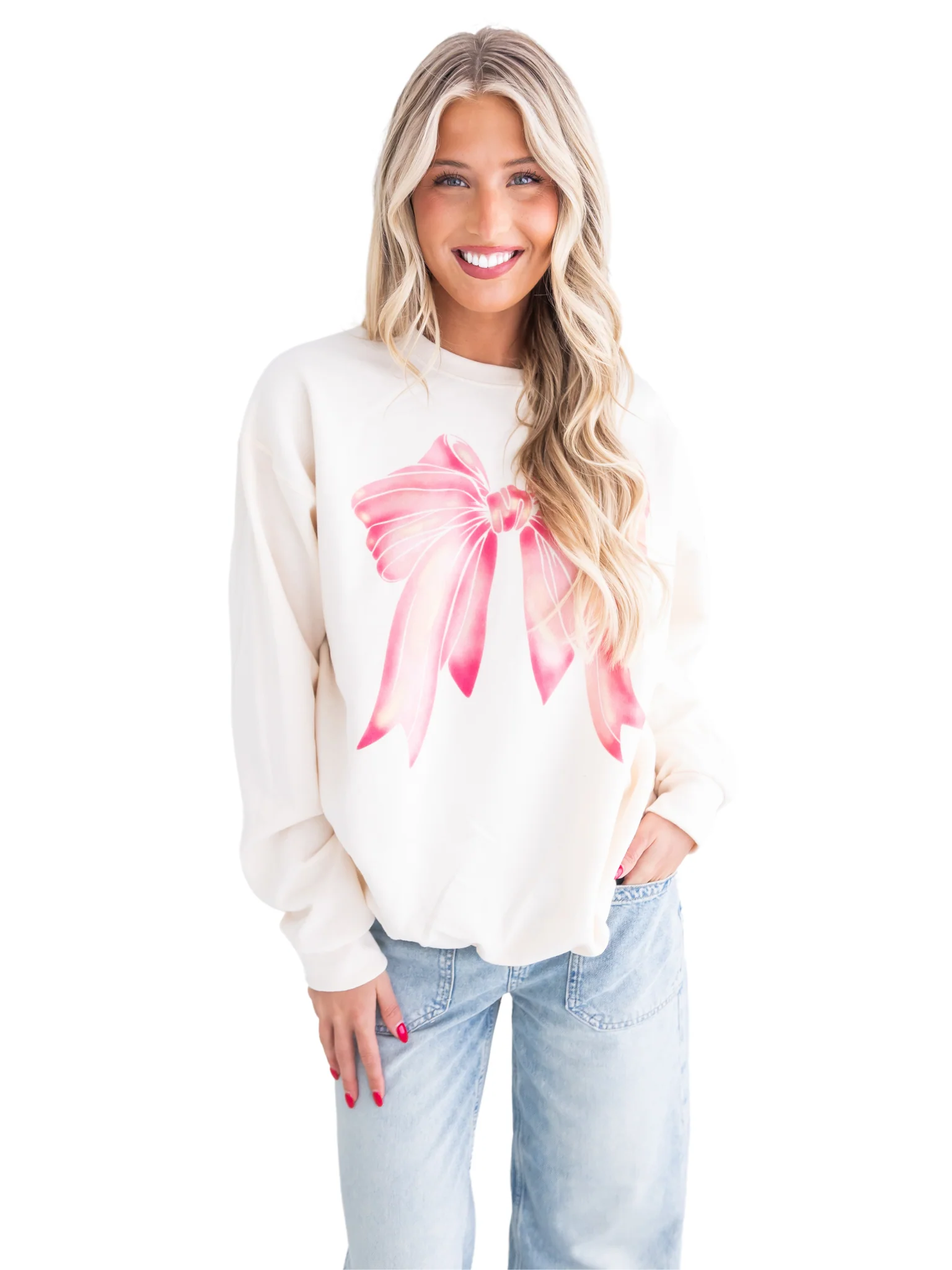 Mystical Bow Sweatshirt - Image 2