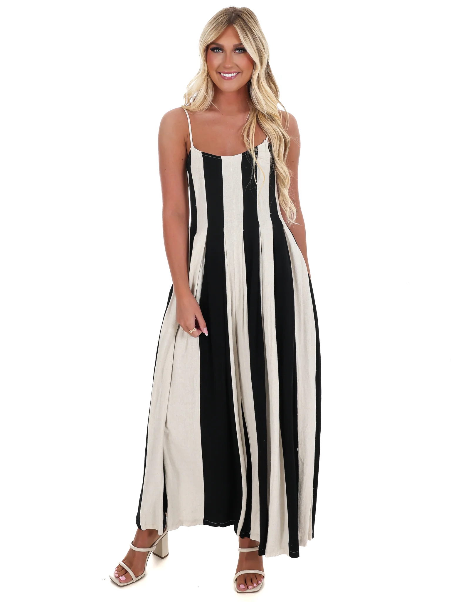 Natural State Striped Jumpsuit - Image 5