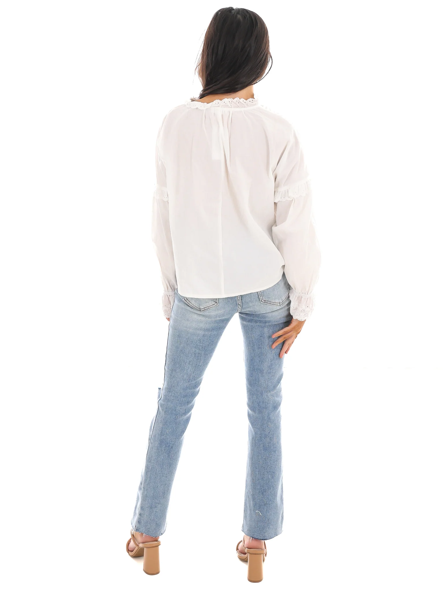 Never Letting Go Eyelet Top - Image 7