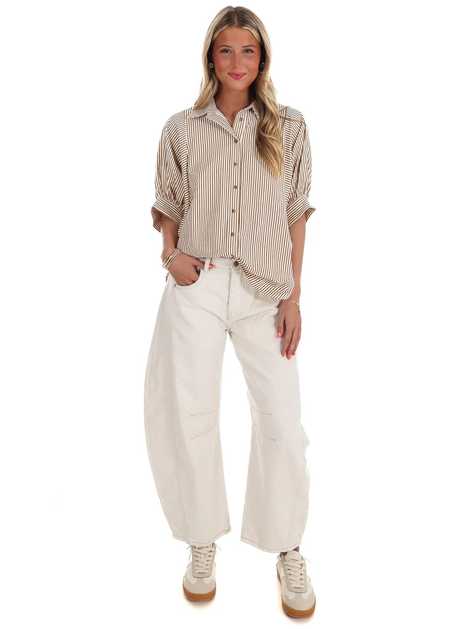 No Place Like This Stripe Top - Image 13