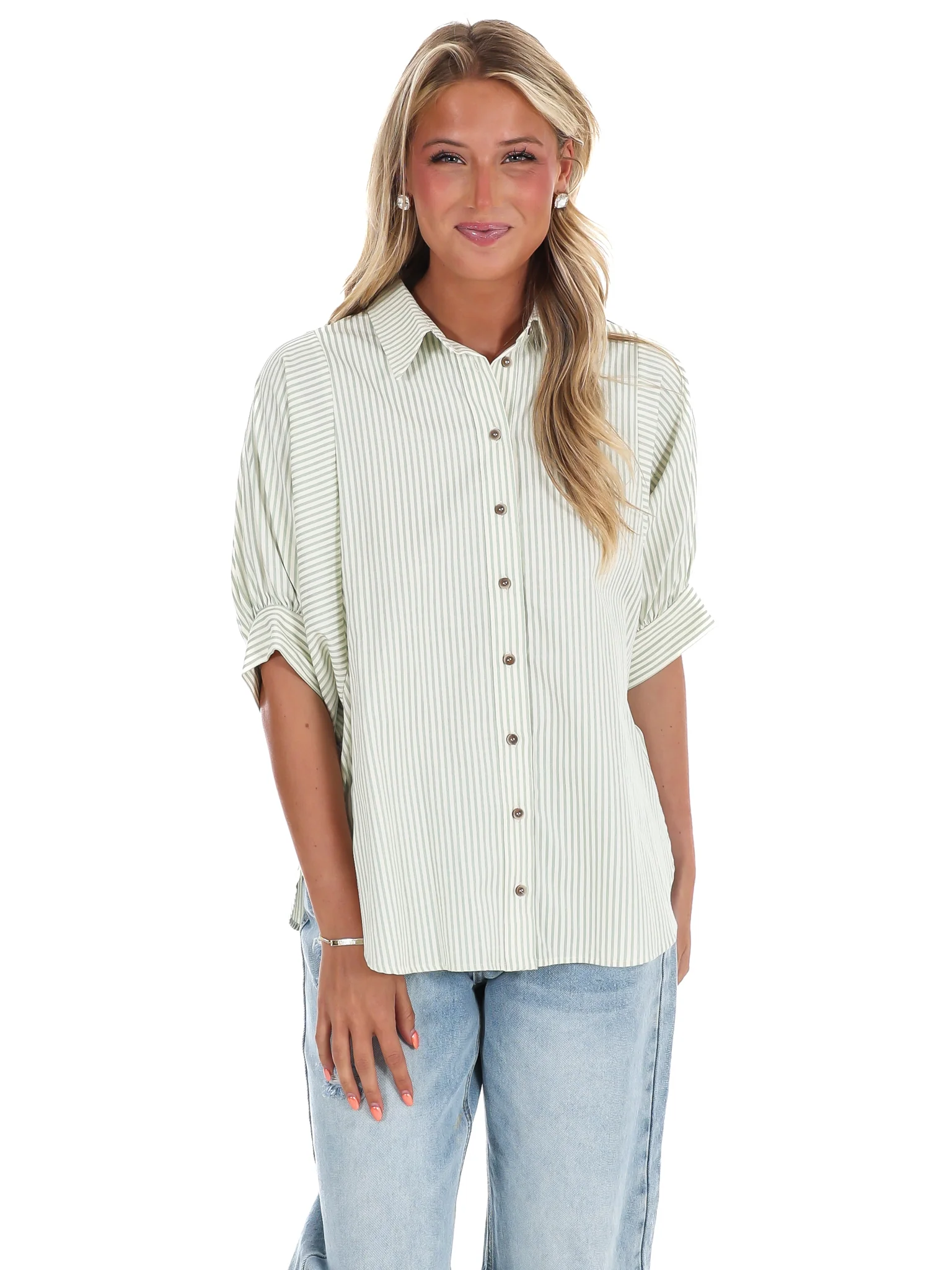 No Place Like This Stripe Top - Image 17