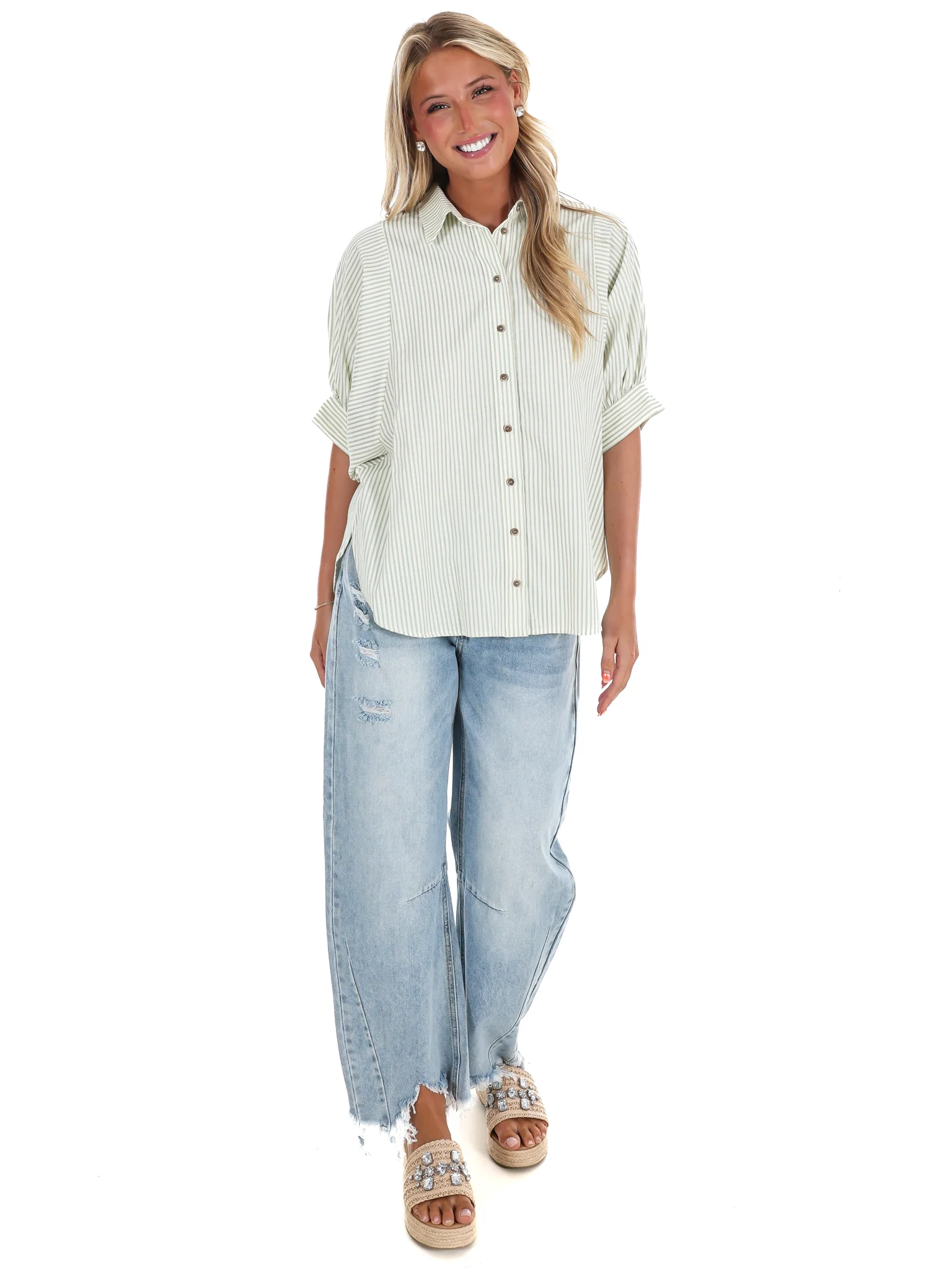 No Place Like This Stripe Top - Image 18