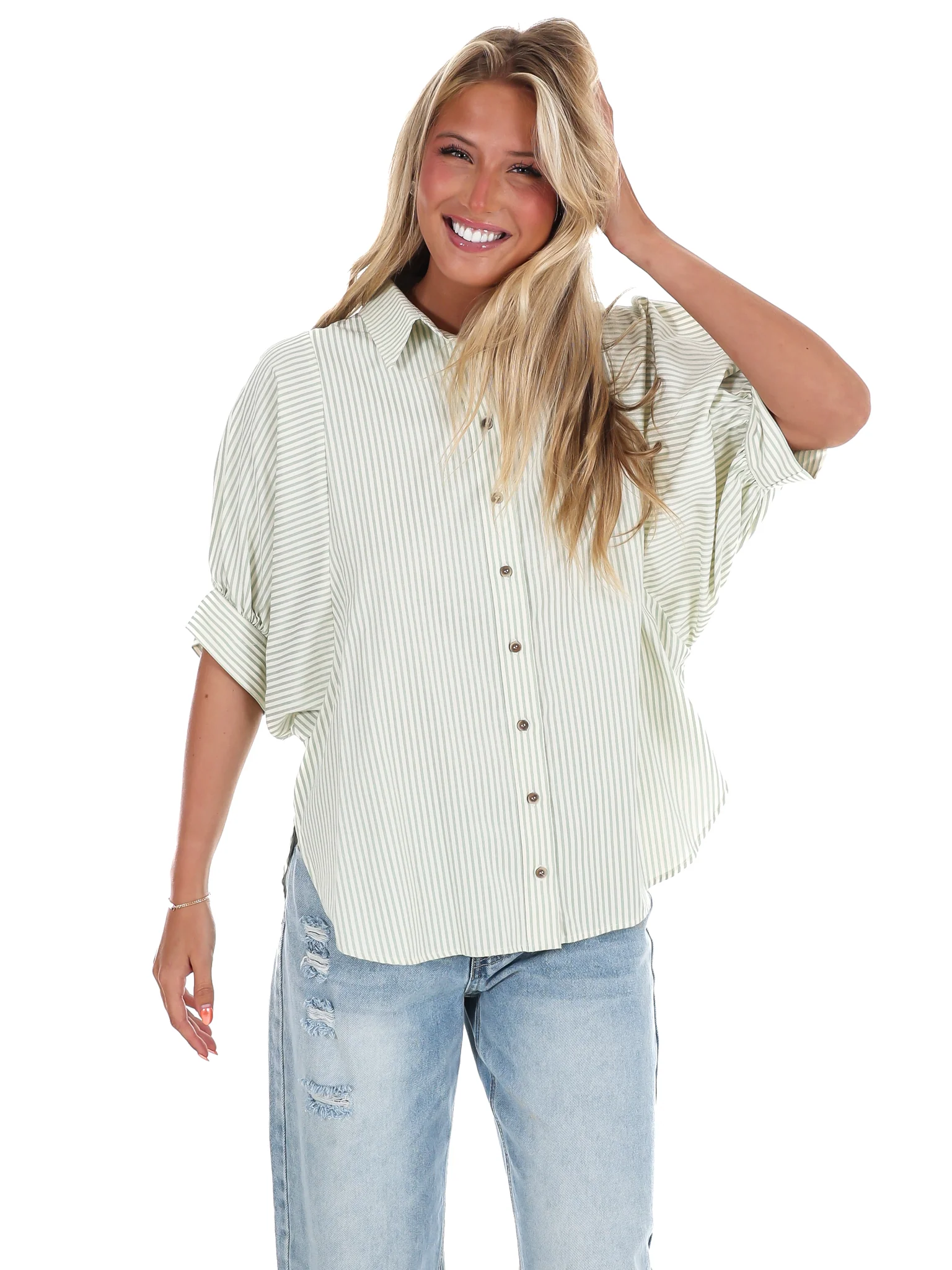 No Place Like This Stripe Top - Image 19